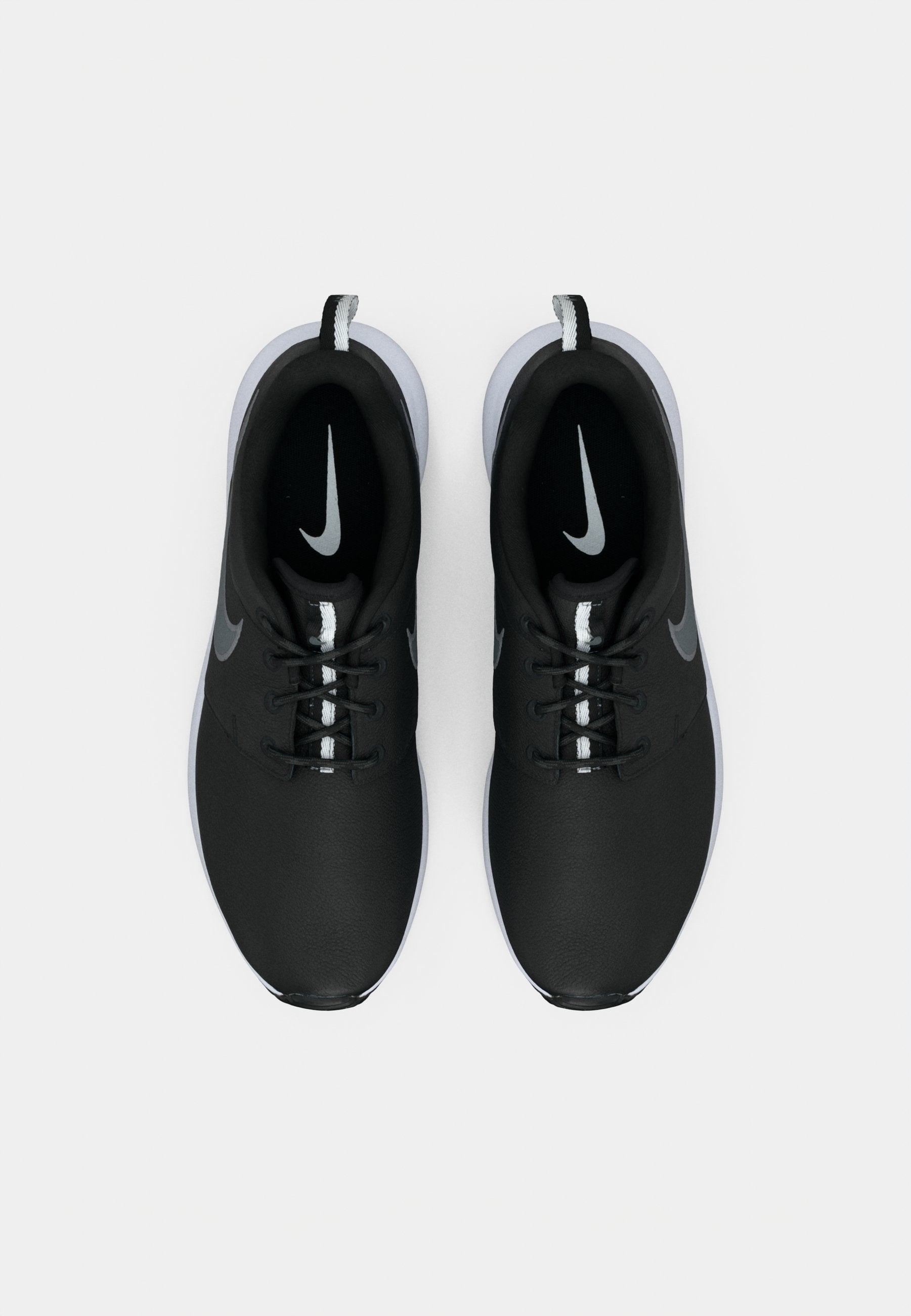 ROSHE - Golf shoes (without spikes) - black/smoke grey/white