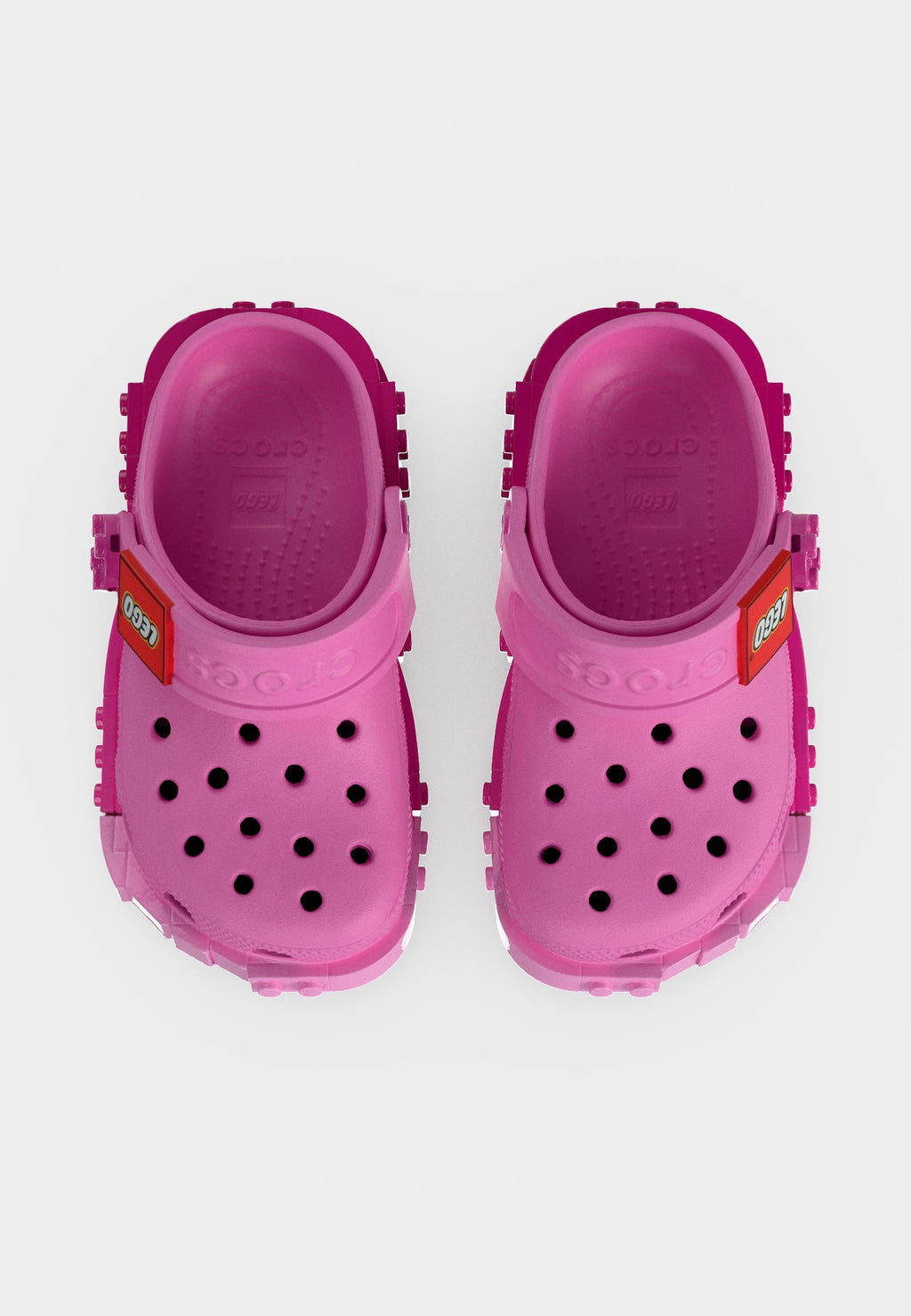 LEGO - Chaussons - rose dragée