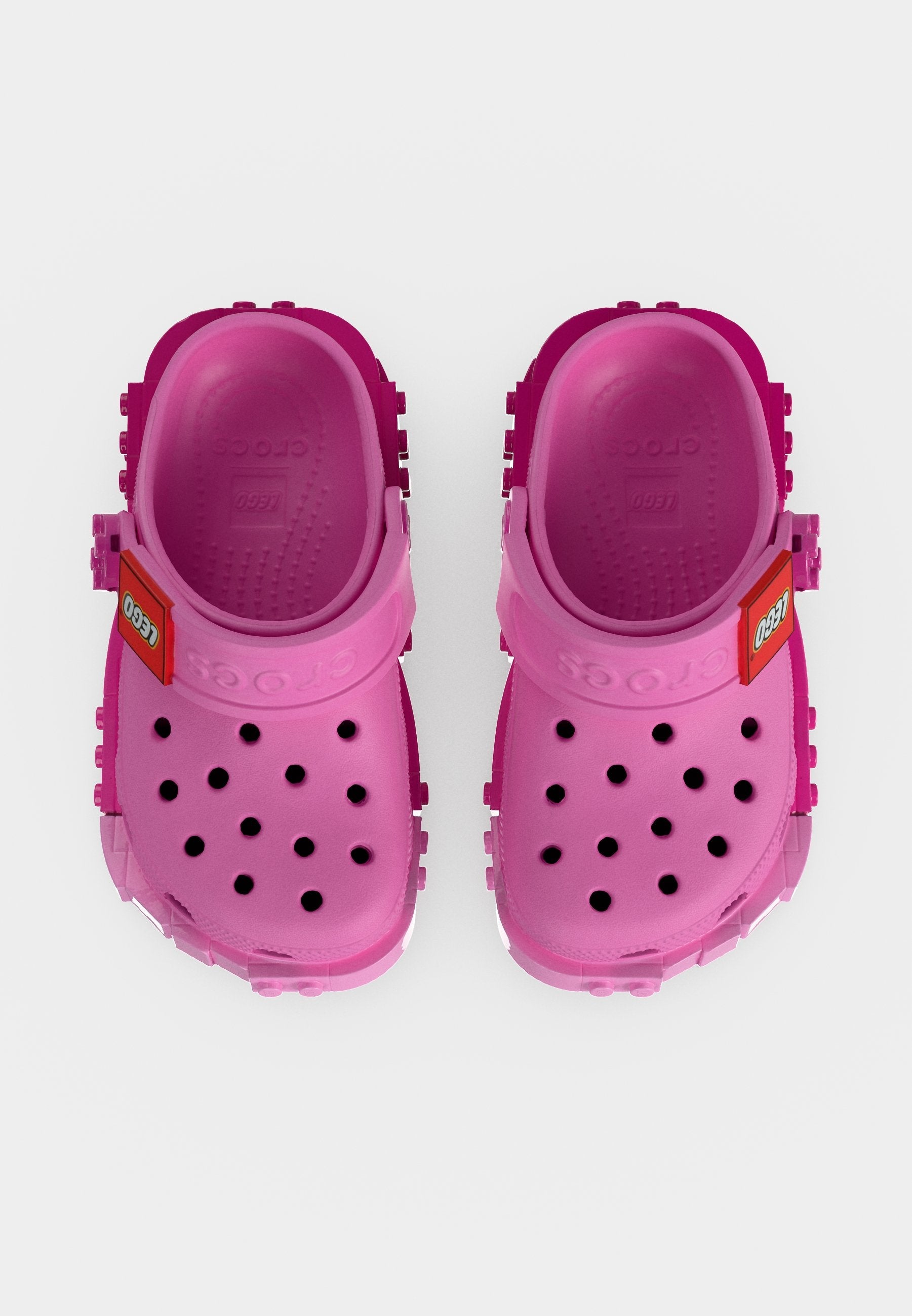 LEGO - Chaussons - rose dragée
