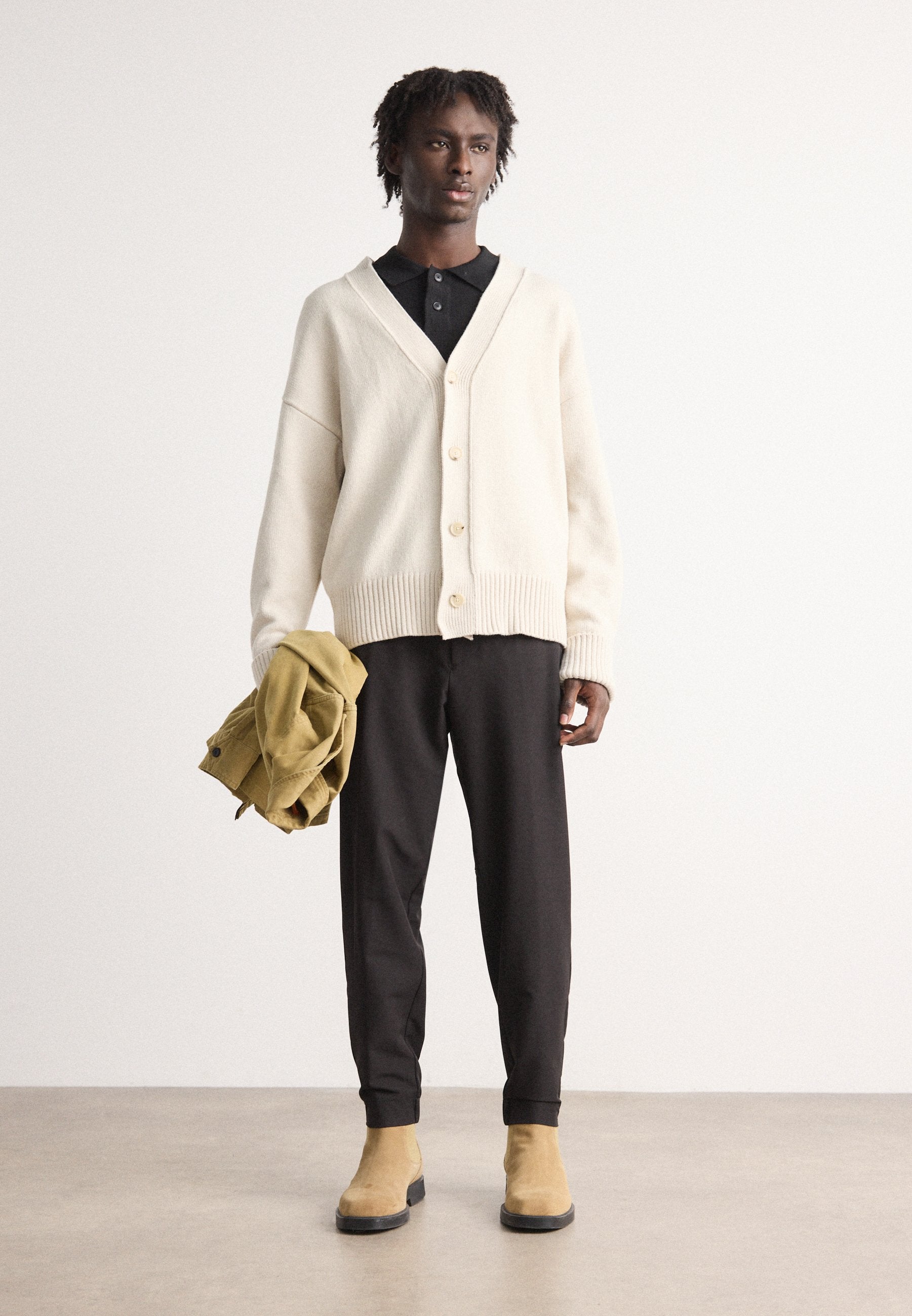 T_FLEX - Trousers - black