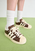 SUPERSTAR II W - Trainers - preloved brown/cream white/alumina