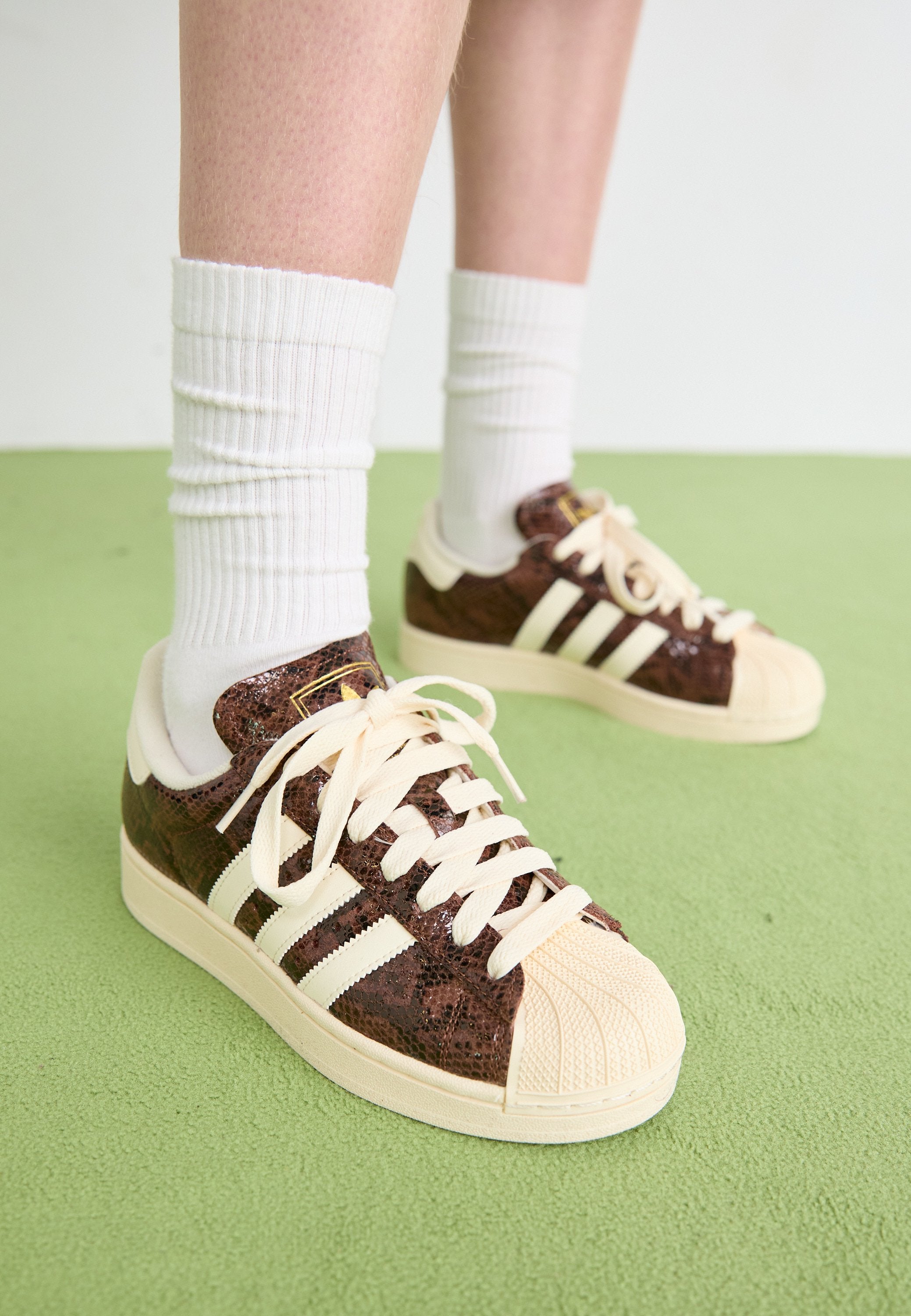 SUPERSTAR II W - Trainers - preloved brown/cream white/alumina