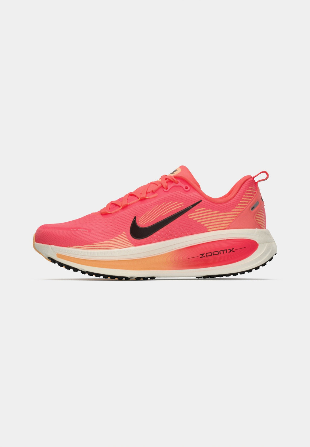 VOMERO 18 - Chaussures de running sur route - hot lava/black/chalk/orange pulse/orange chalk
