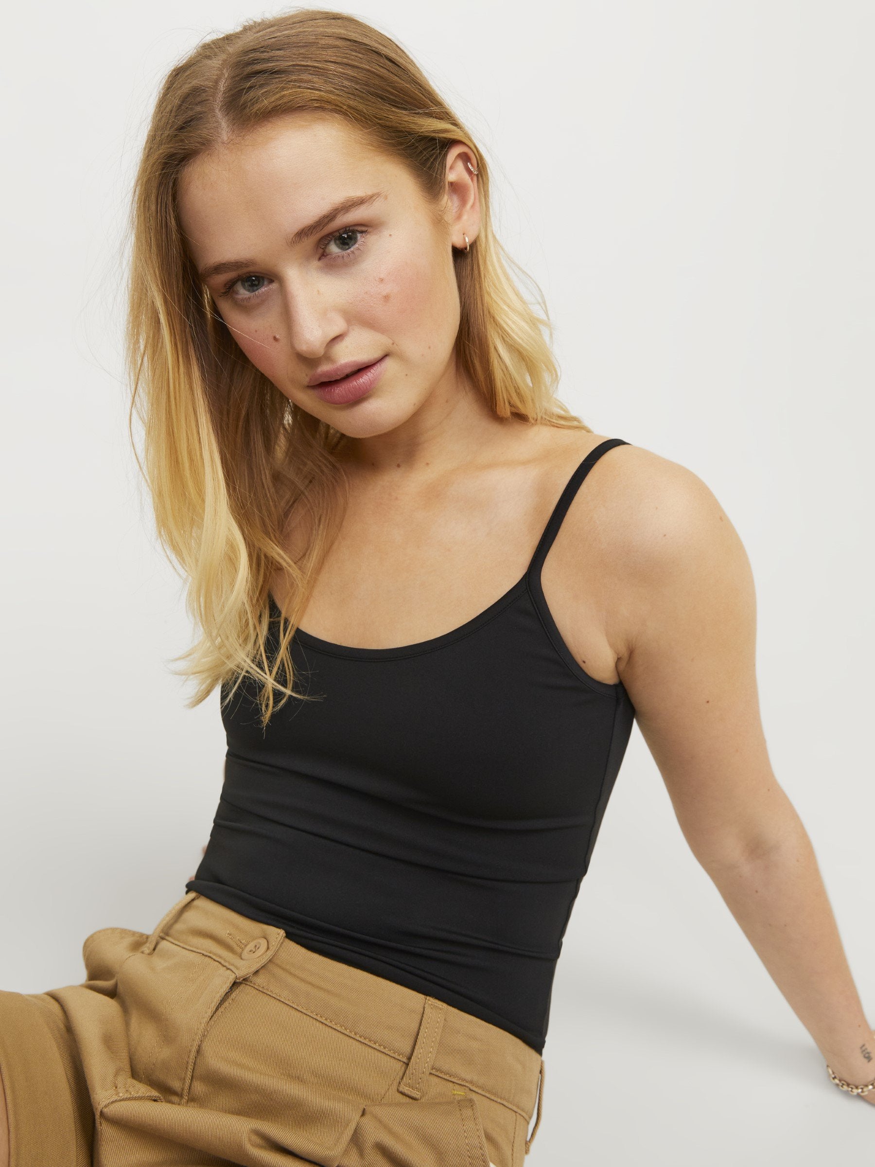 JXSAGA SINGLET - Top - black