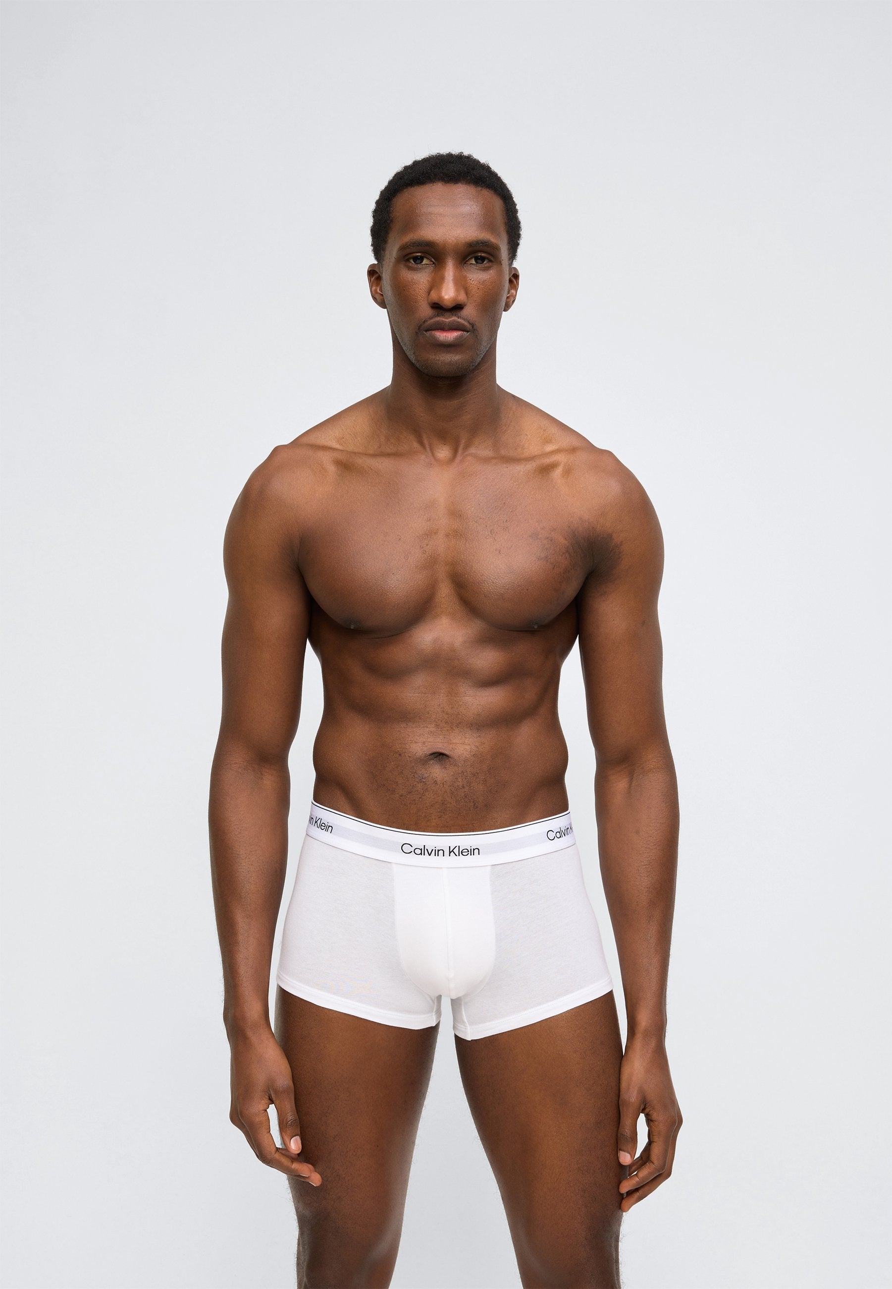 LOW RISE TRUNK 7 PACK ICON COTTON STRETCH - Trunks - white