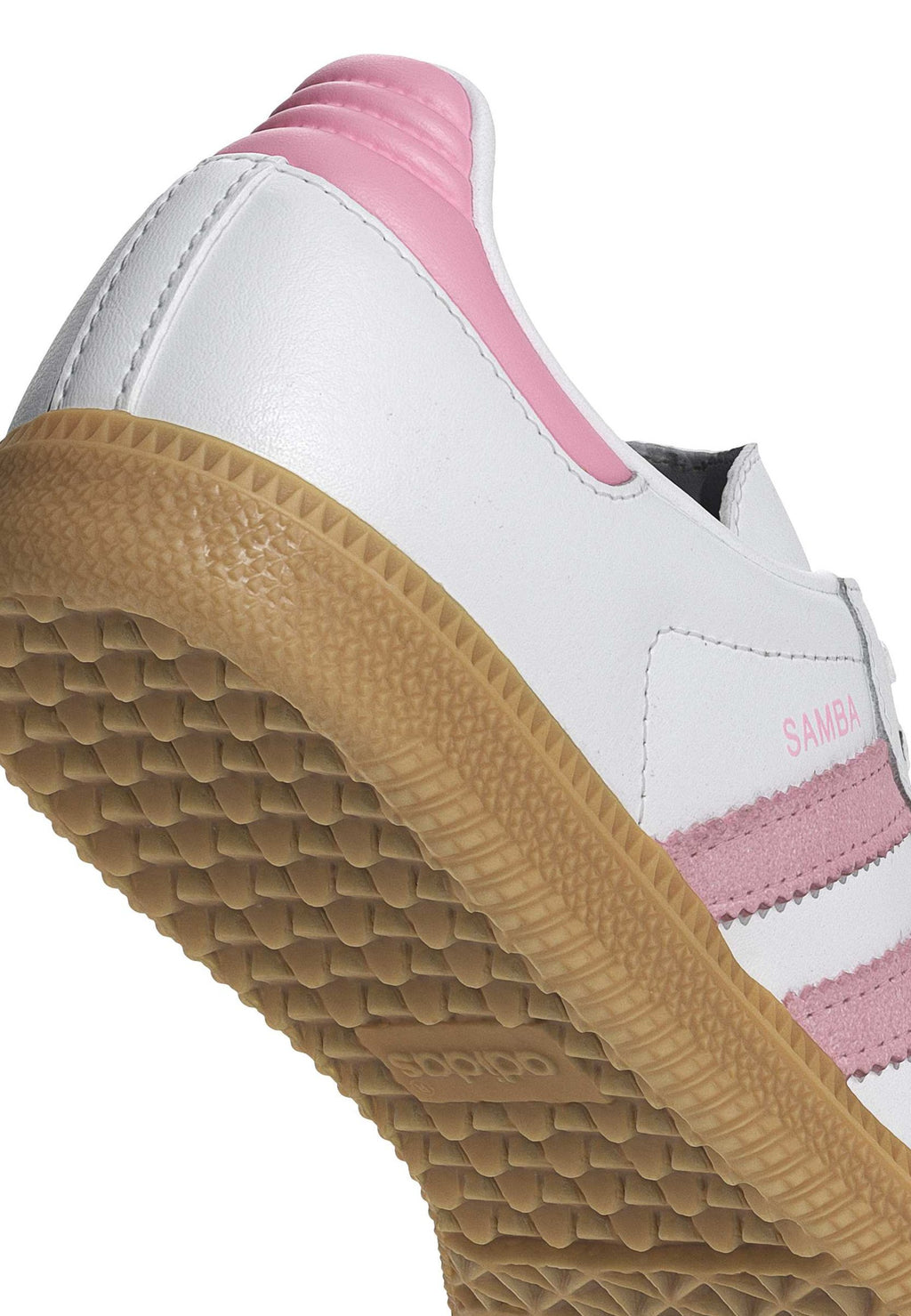 SAMBA OG UNISEX - Baskets - blanc/rose clair/gomme