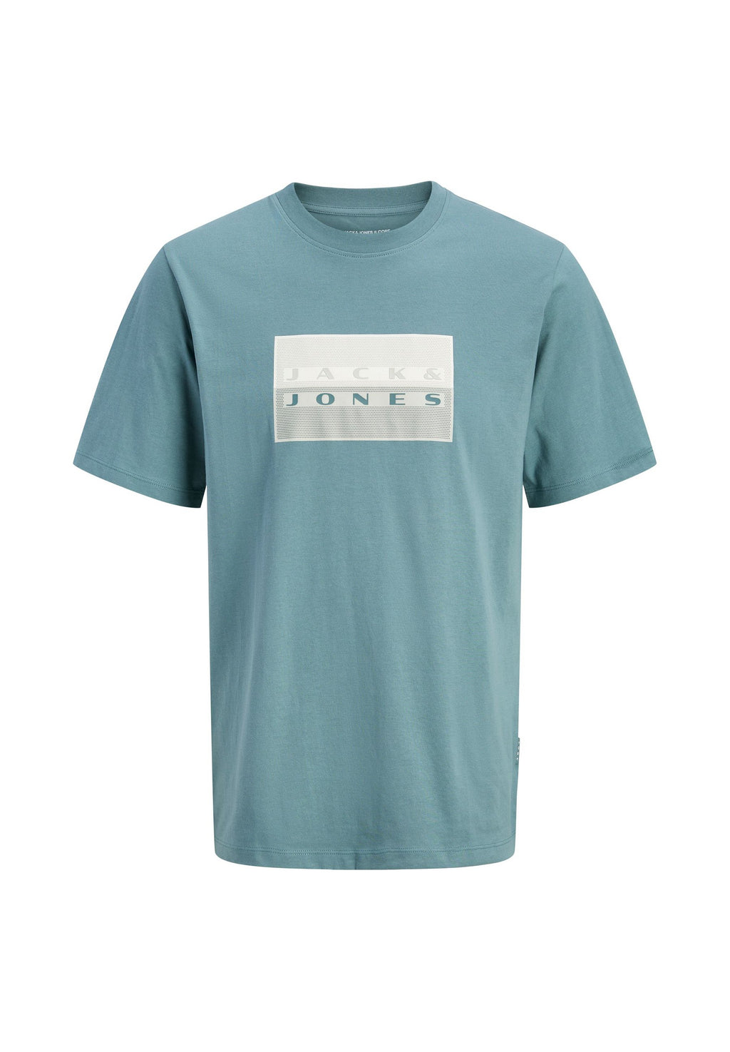 JCOFUSION DOTS PRINT TEE SS CN SN JNR - Print T-shirt - north atlantic