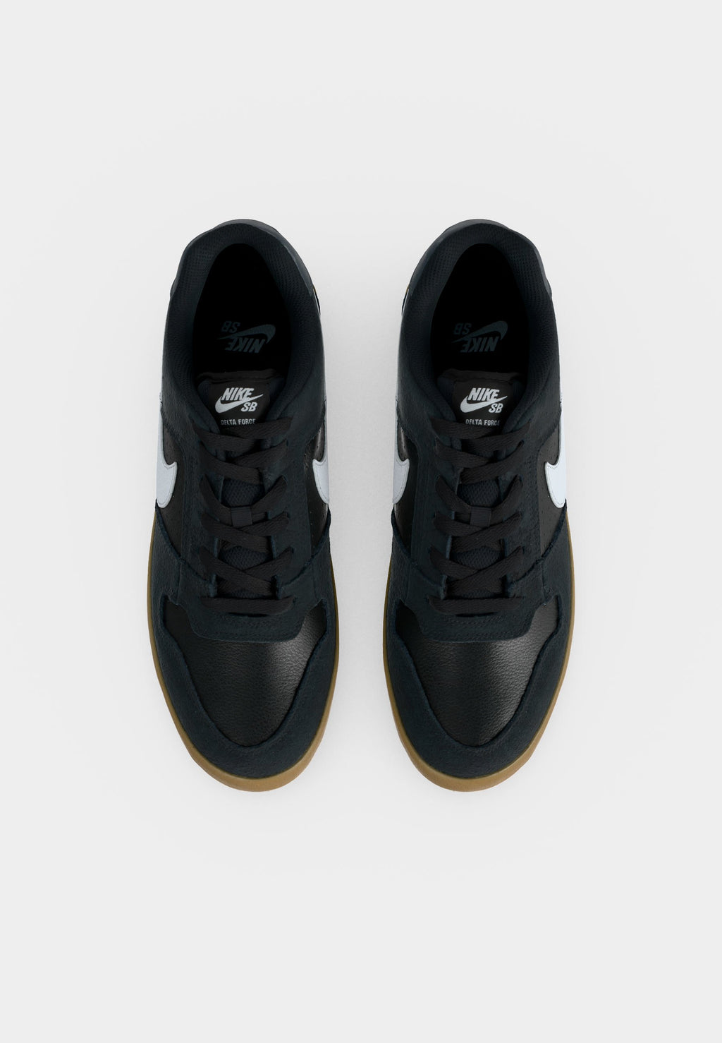 DELTA FORCE UNISEX - Trainers - black/white/light brown/dark grey