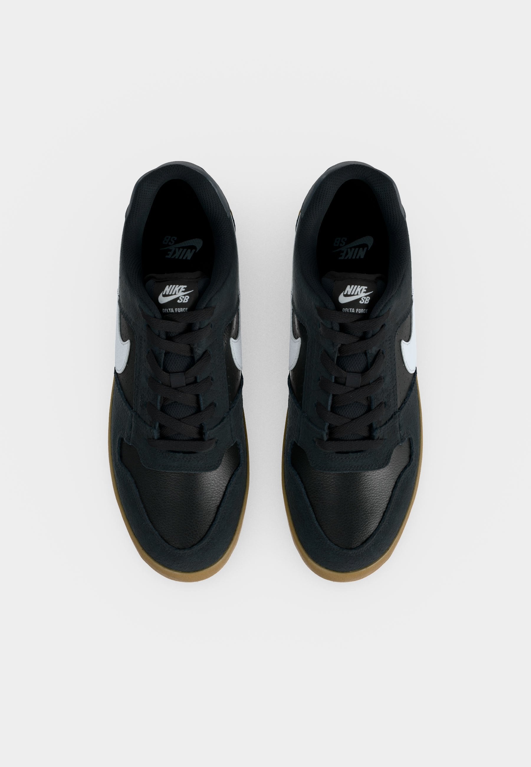 DELTA FORCE UNISEX - Trainers - black/white/light brown/dark grey