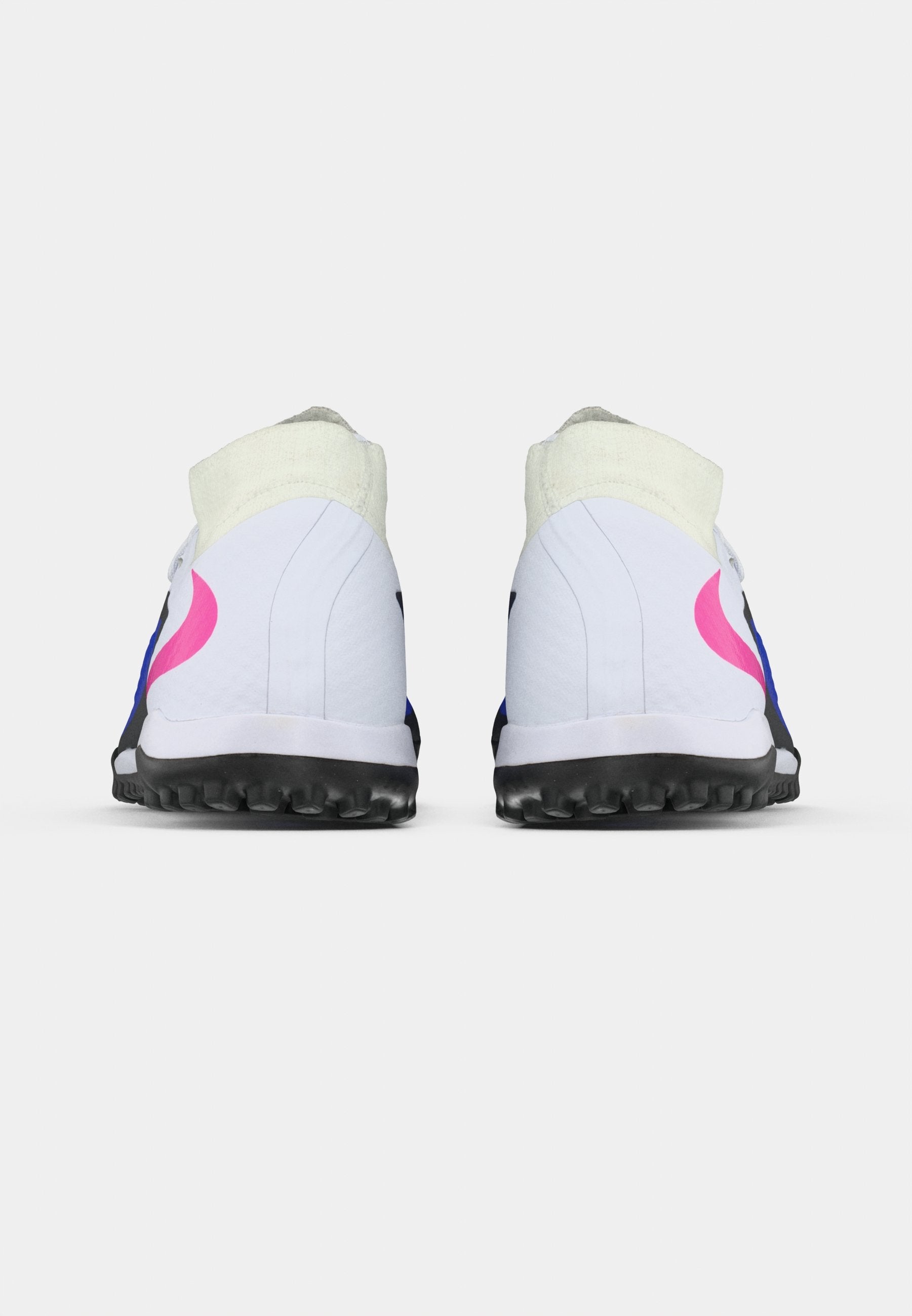 PHANTOM 6 HIGH ACADEMY TF - Turf football boots - racer blue/pink blast/white