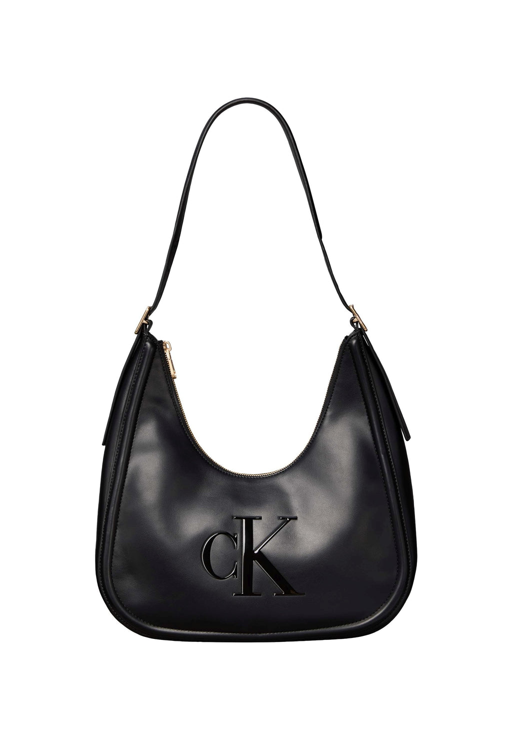 BOLD CRESCENT BAG - Handbag - black