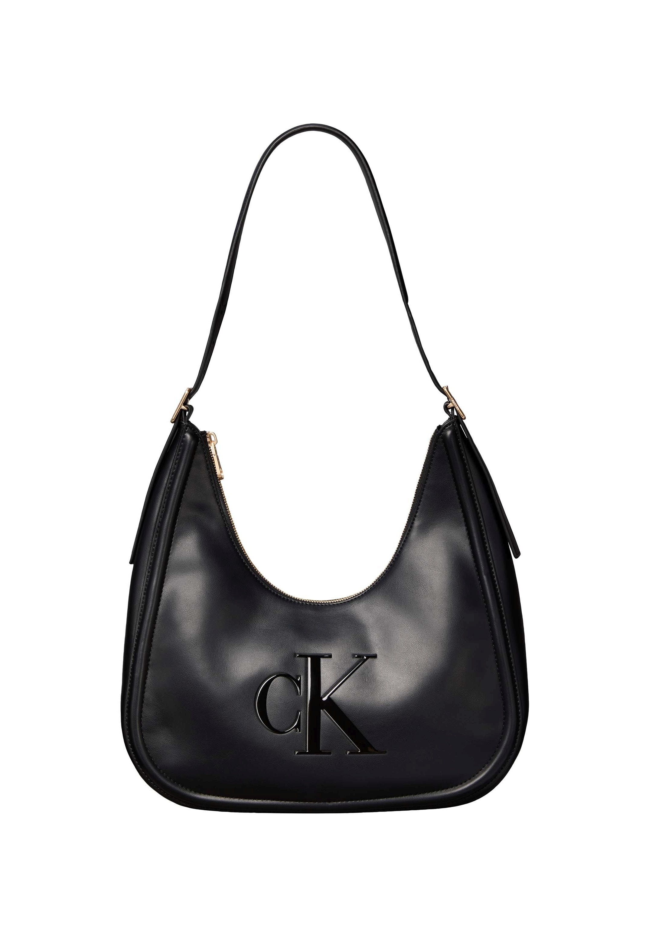 BOLD CRESCENT BAG - Handbag - black