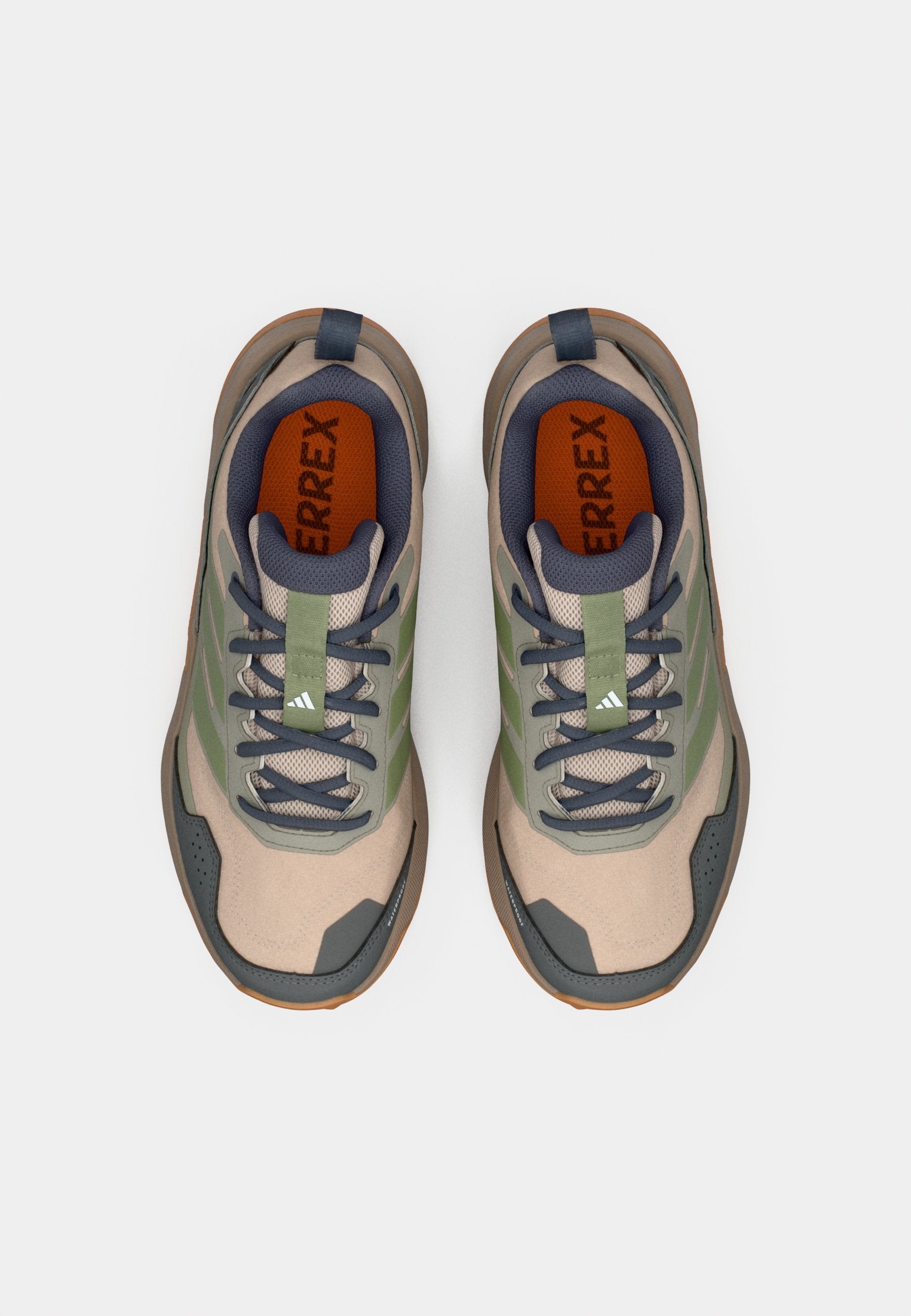 EASTRAIL 3 - Hiking shoes - taupe/tent green/clay