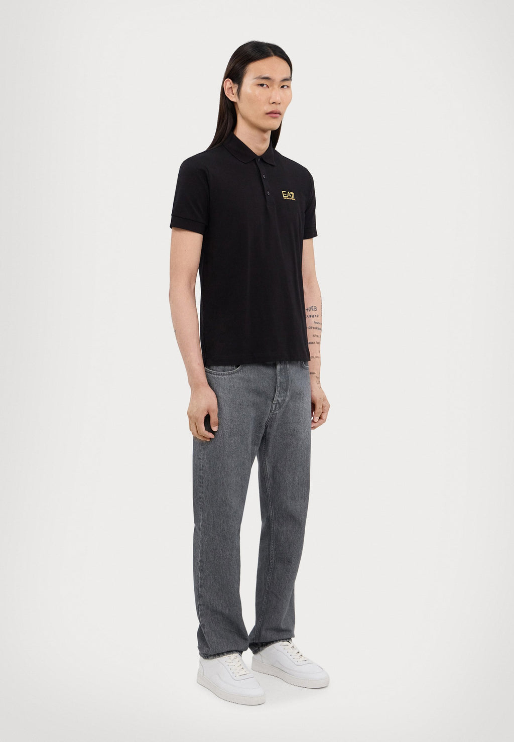 TRAIN CORE - Polo shirt - black