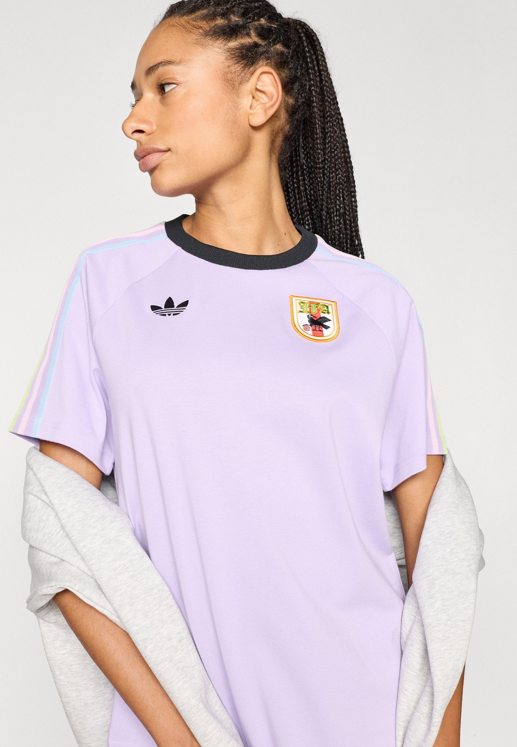 JAPAN DRESS - Jersey dress - purple glow