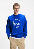 HUGO NIXALIEN - Sweatshirt - open blue thirtythree