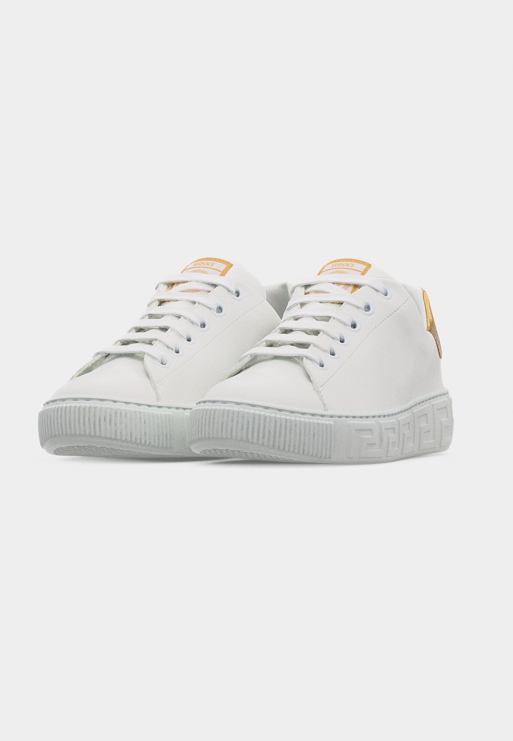 UNISEX - Trainers - bianco/oro