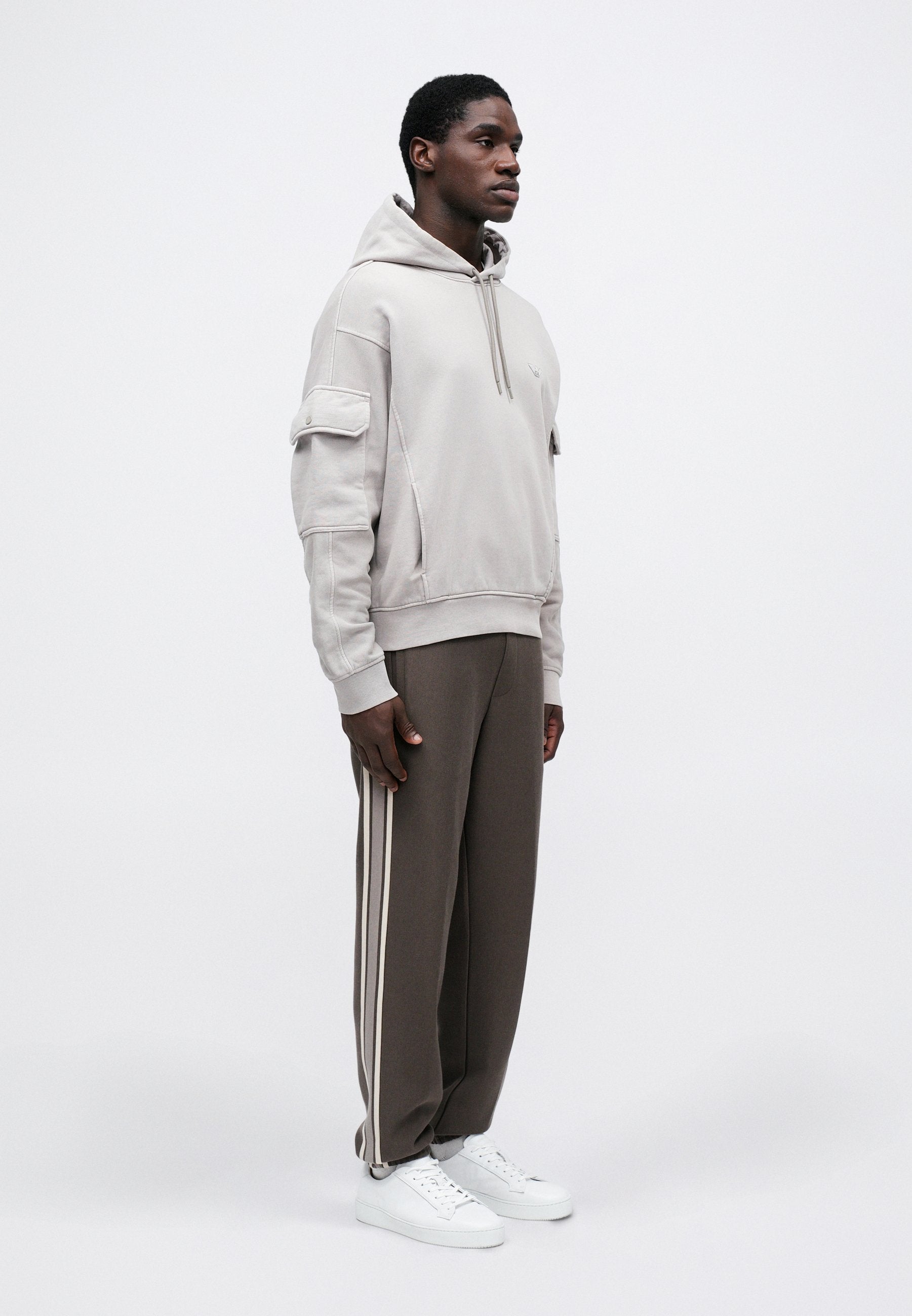 SWEATSHIRT - Hoodie - mourning dove