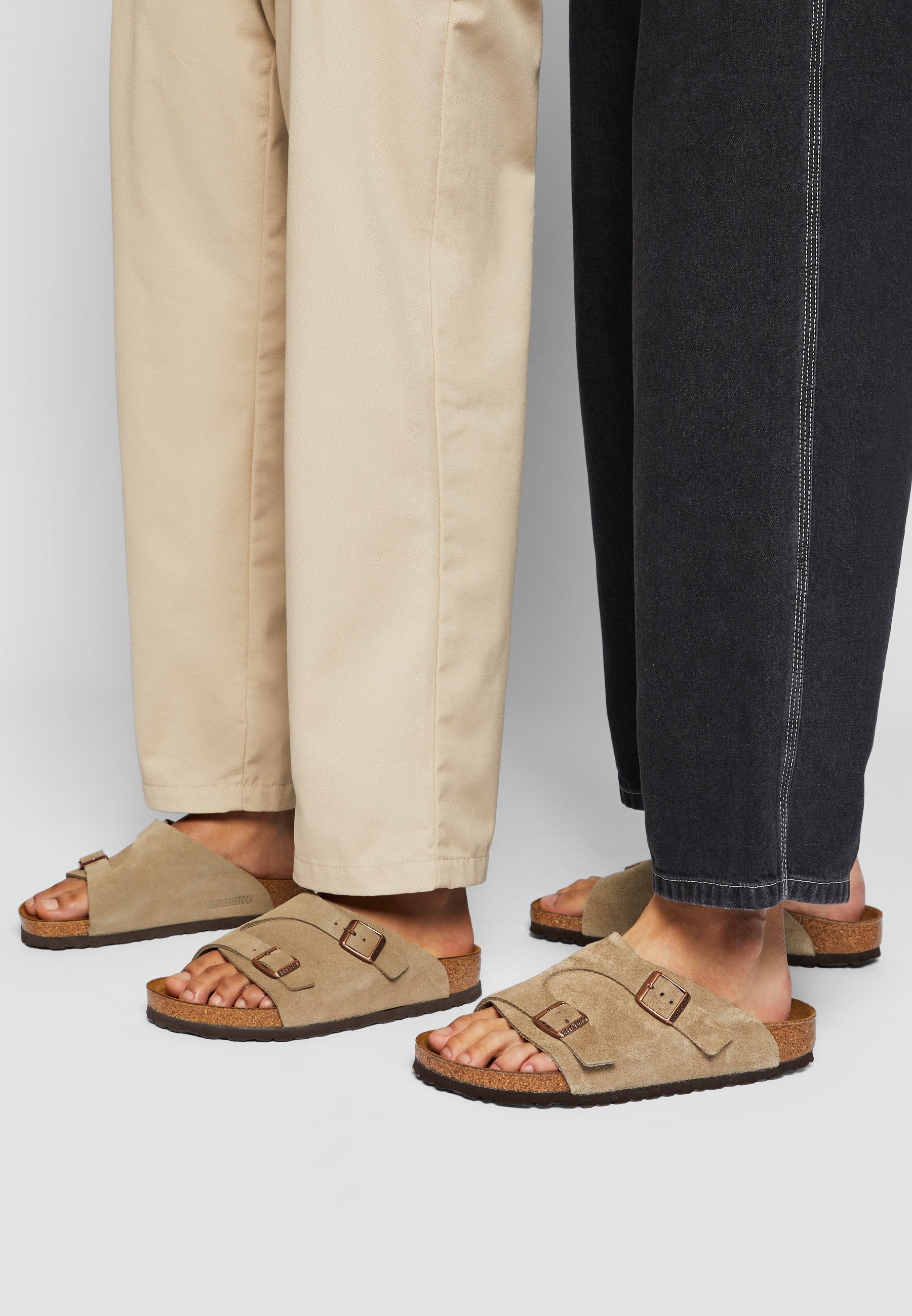 Z�RICH LEVE TAUPES - NARROW - Sandals - taupe