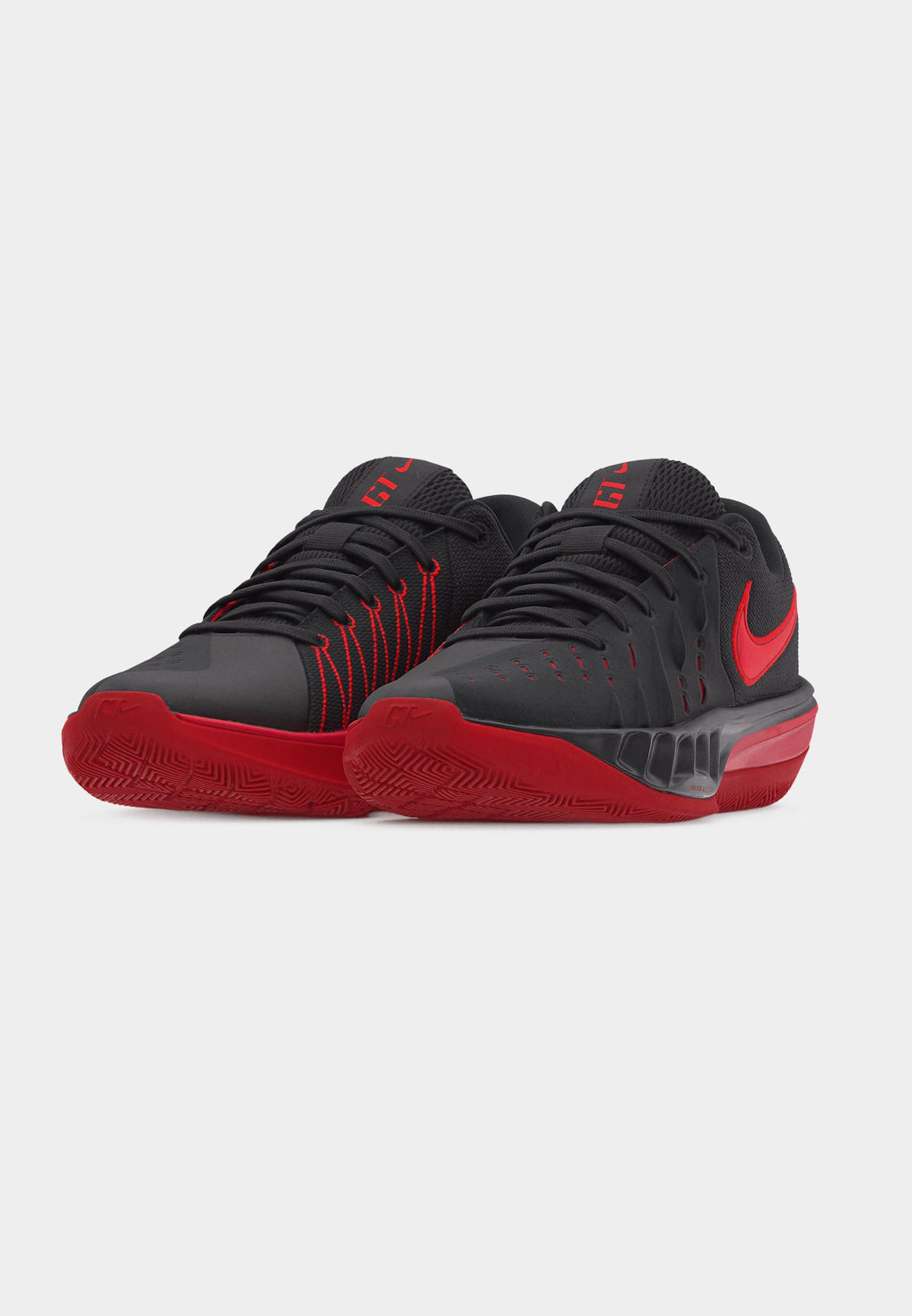 AIR ZOOM GT CUT ACADEMY UNISEX - Basketball shoes - black/university red
