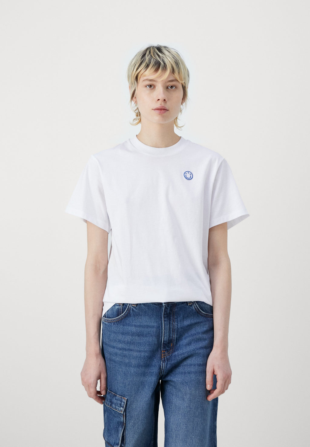 VINTAGE TEE_B_1 - Basic T-shirt - white