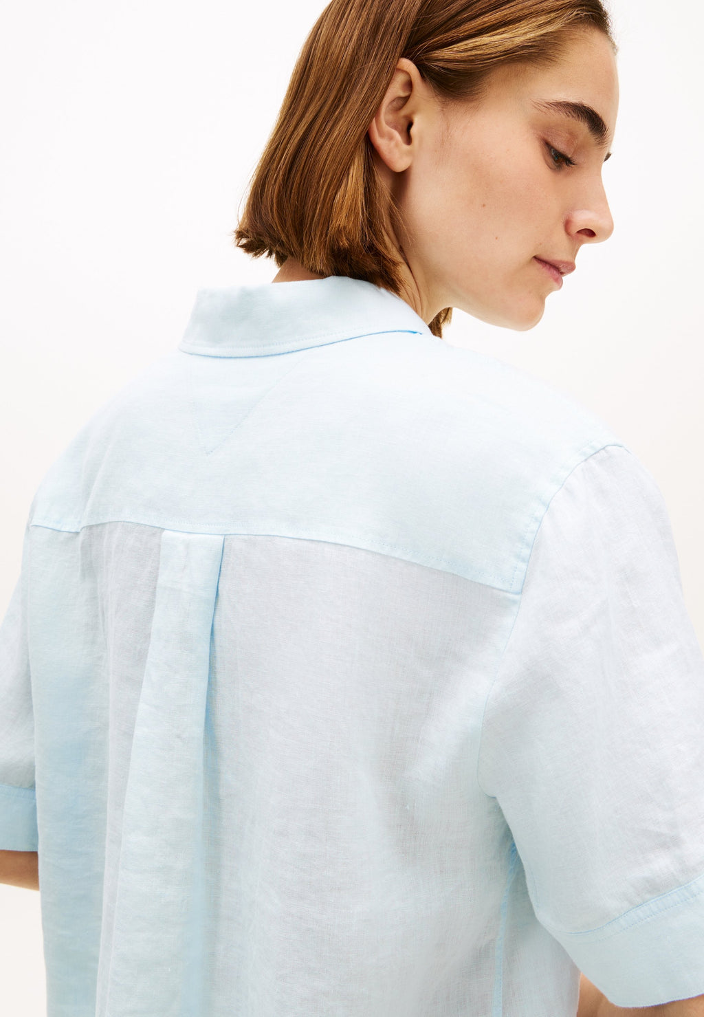 Button-down blouse - keepsake blue