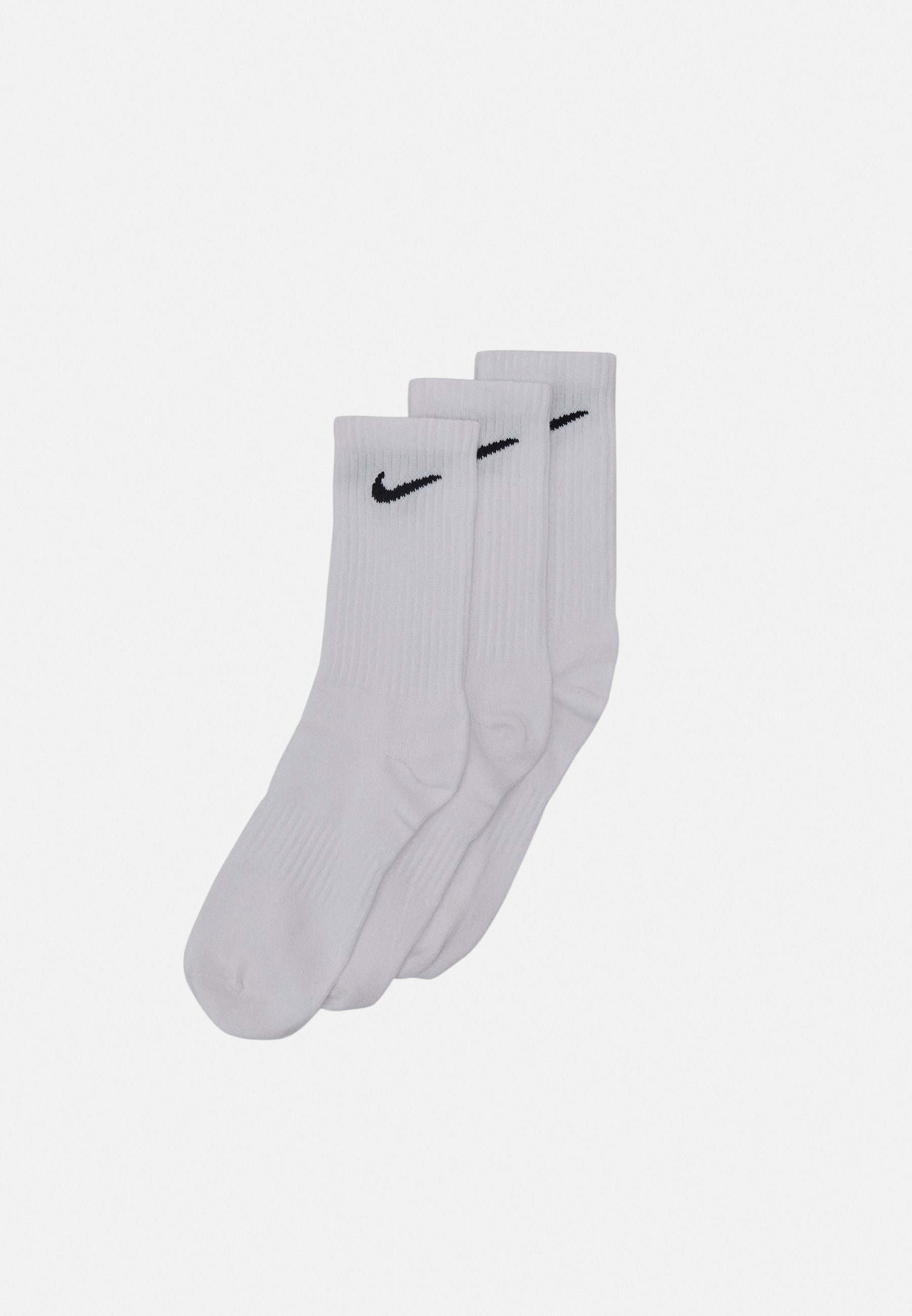 EVERYDAY LIGHTWEIGHT CREW UNISEX 3 PACK - Sports socks - white/black