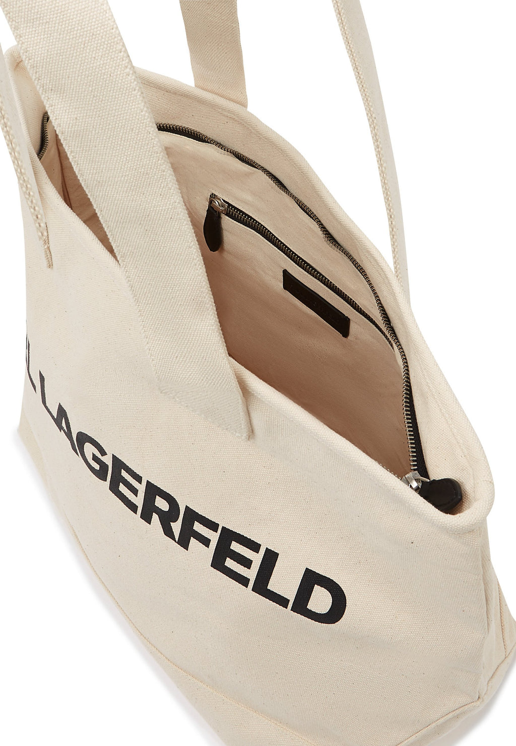 EXTRA LARGE LOGO - Tote bag - natural