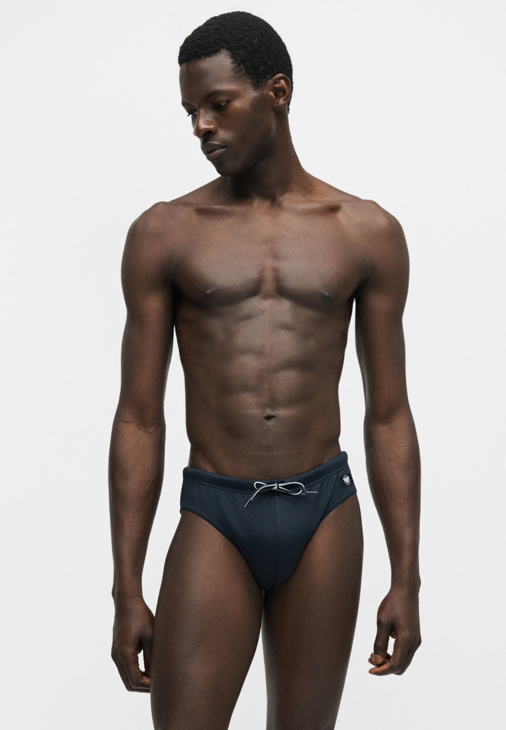BRIEF - Swimming briefs - chevron blue