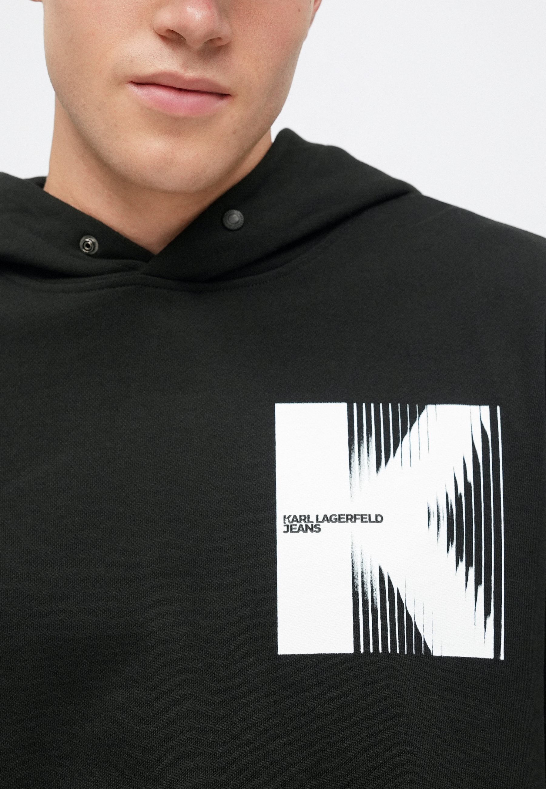 LOGO HOODIE - Hoodie - black