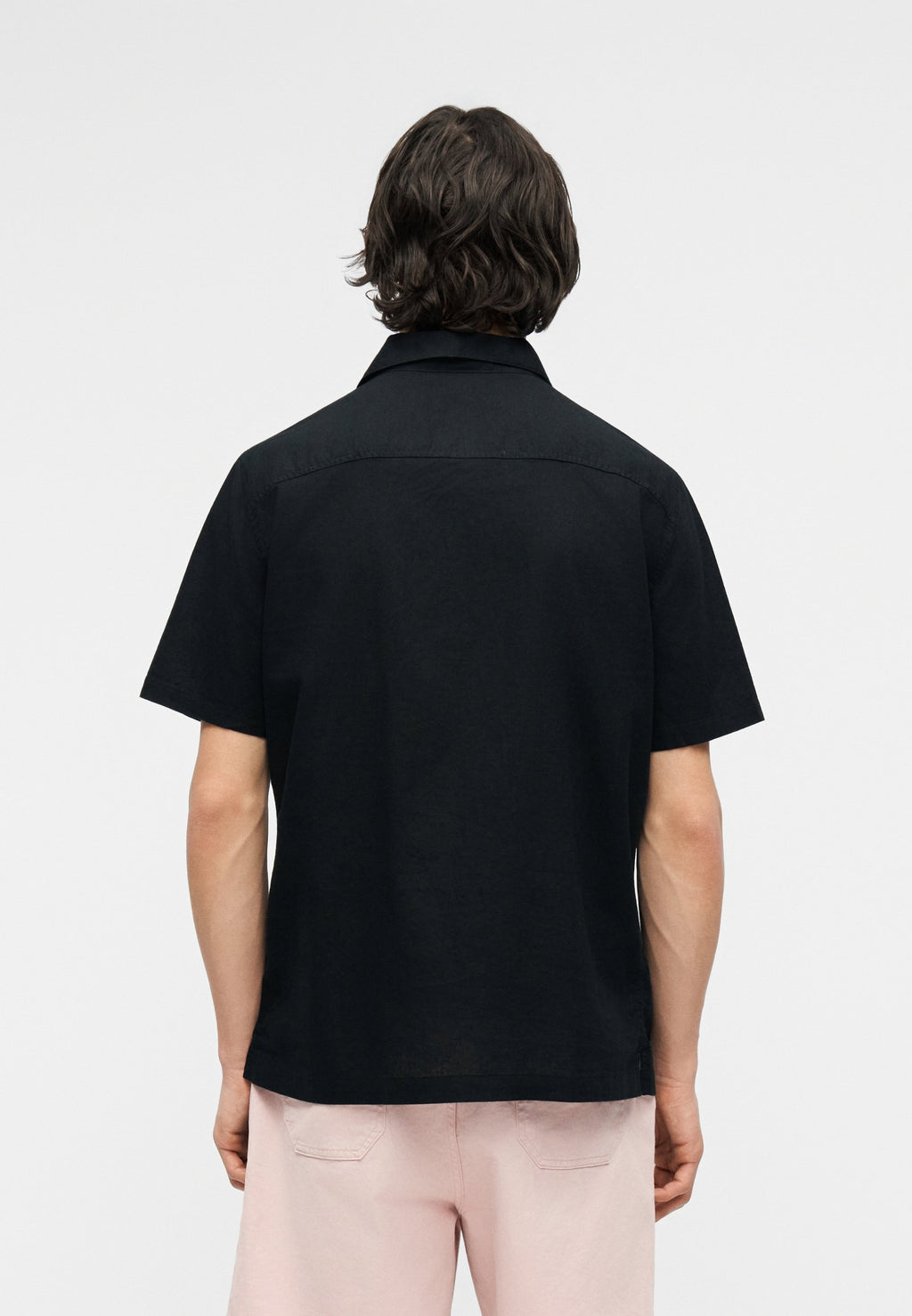 STANDARD RESORT COLLAR - Shirt - black