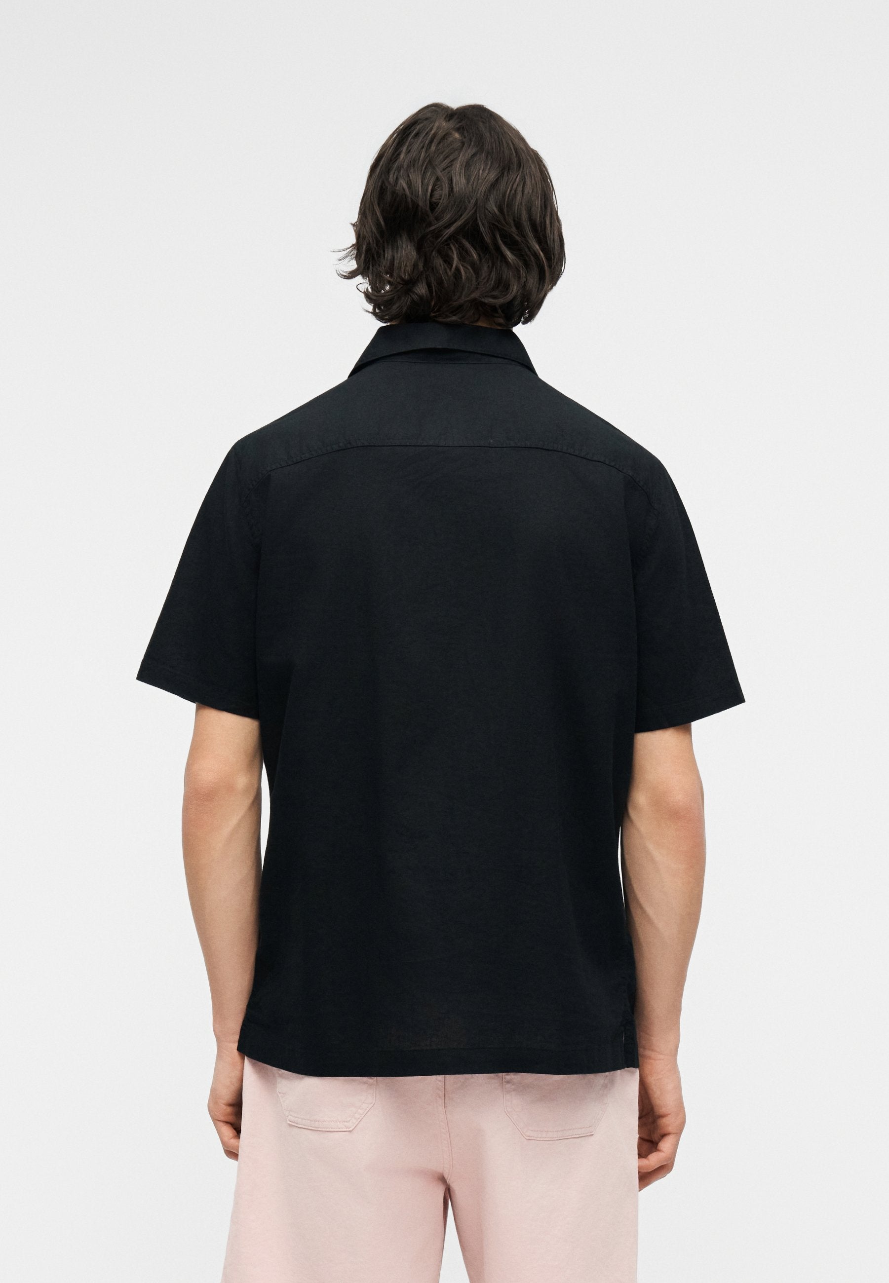 STANDARD RESORT COLLAR - Shirt - black