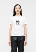 IKON CHOUPETTE - Print T-shirt - white