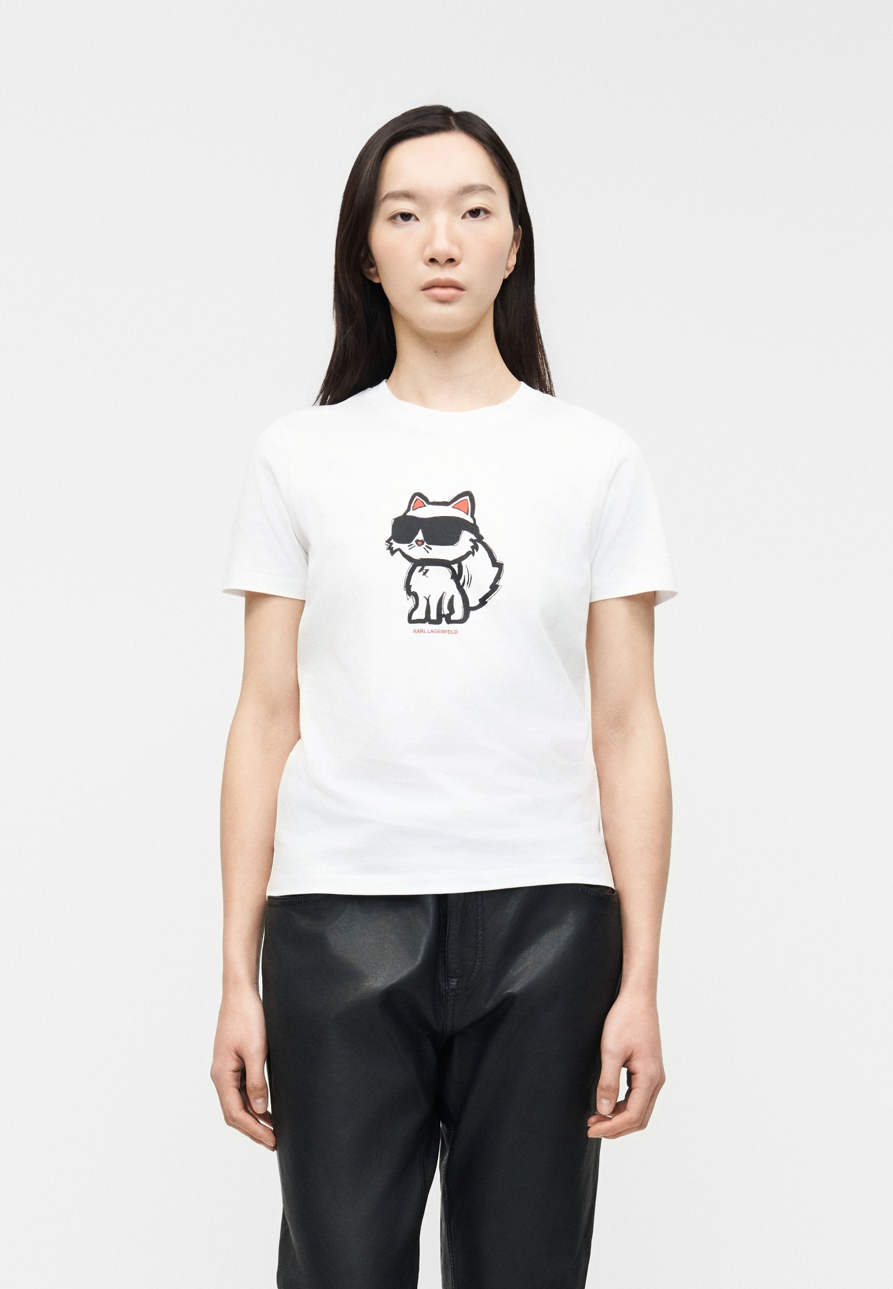 IKON CHOUPETTE - Print T-shirt - white