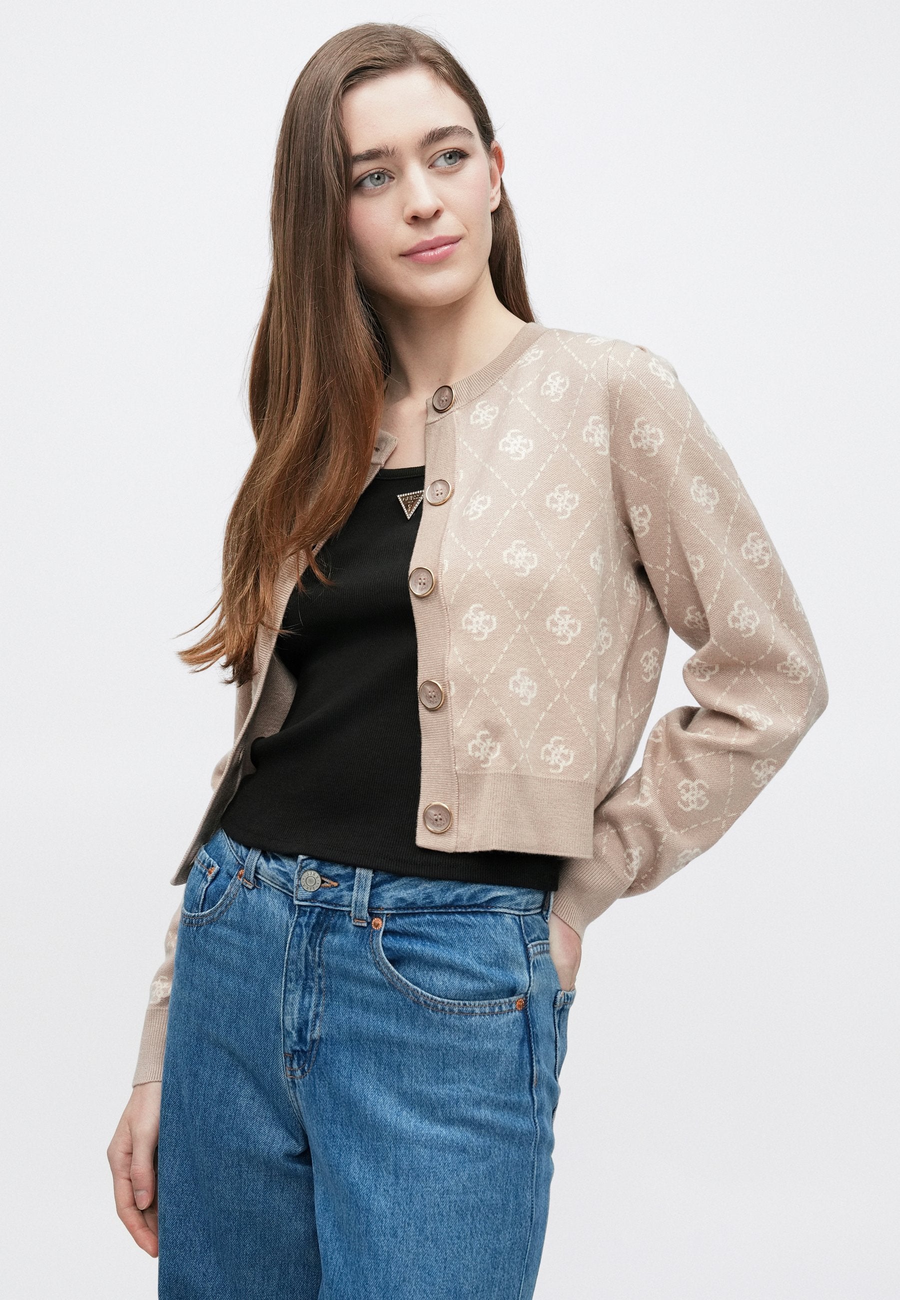 SARAH CARDI - Cardigan - summer clay