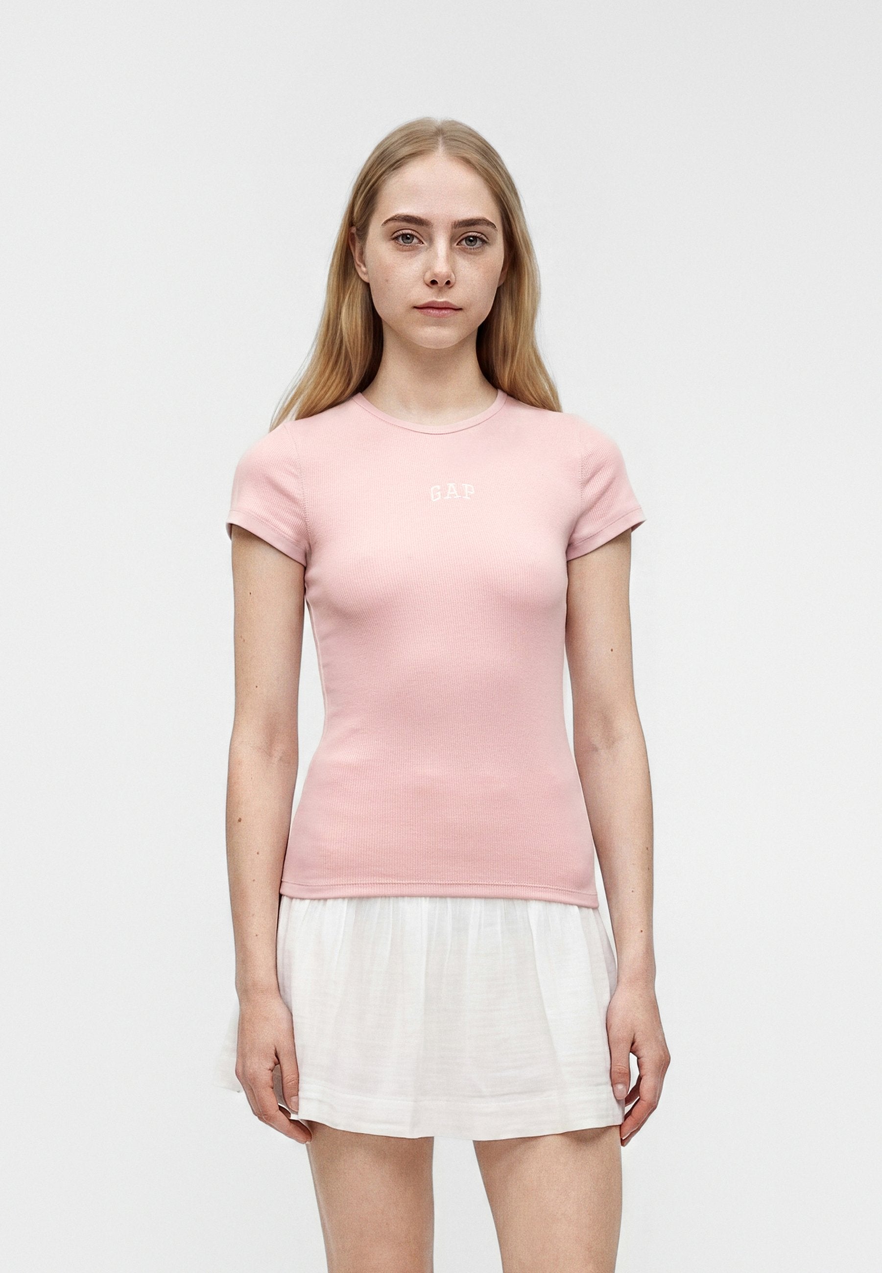 LOGO TEE - Basic T-shirt - light pink