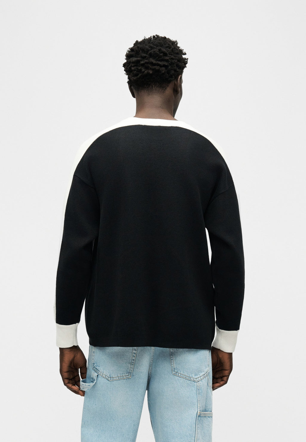 CLUB SWEATER - Pull - noir/voile