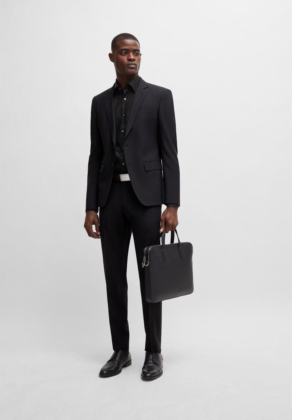 JOE KENT - Formal shirt - black one