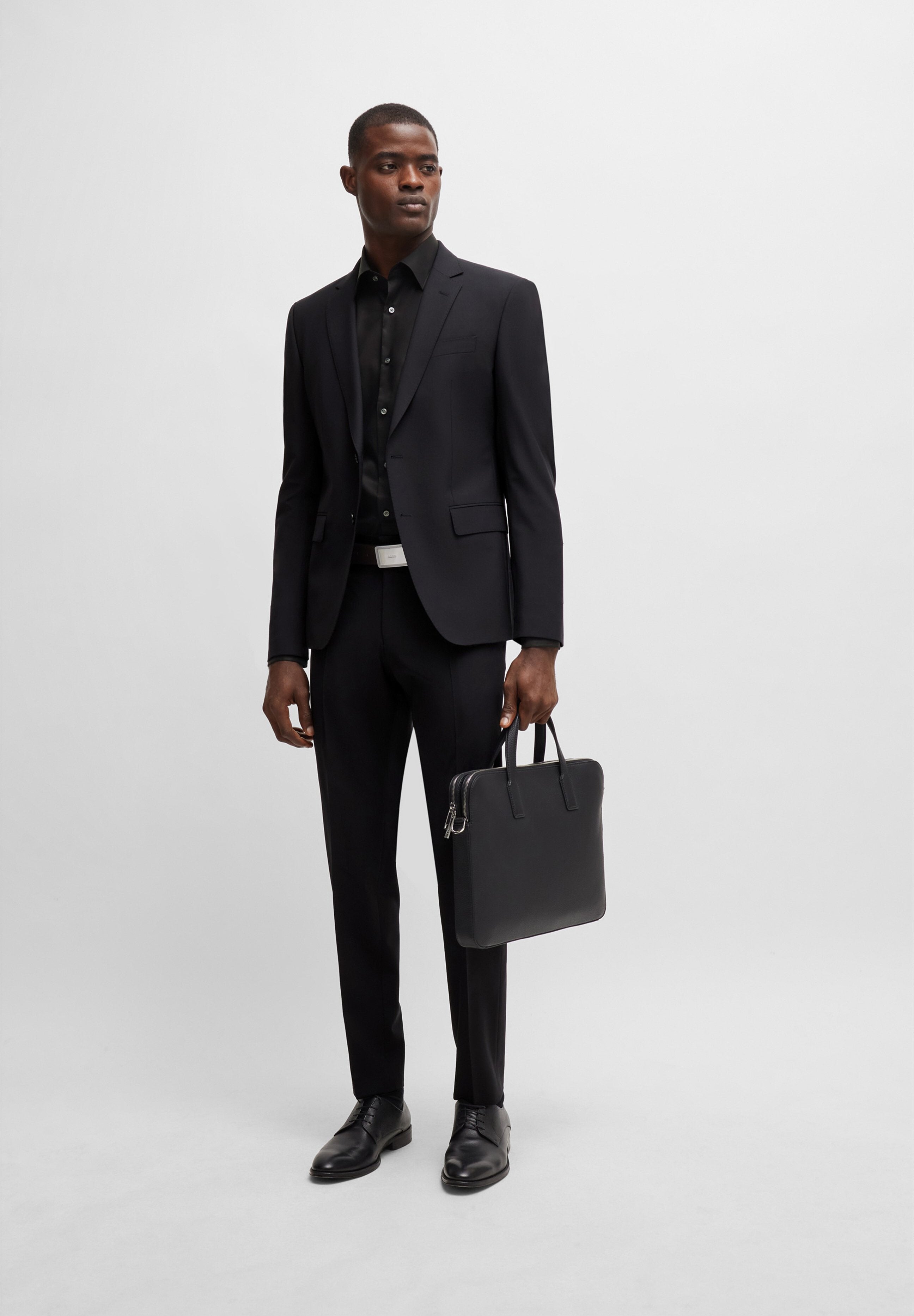 JOE KENT - Formal shirt - black one