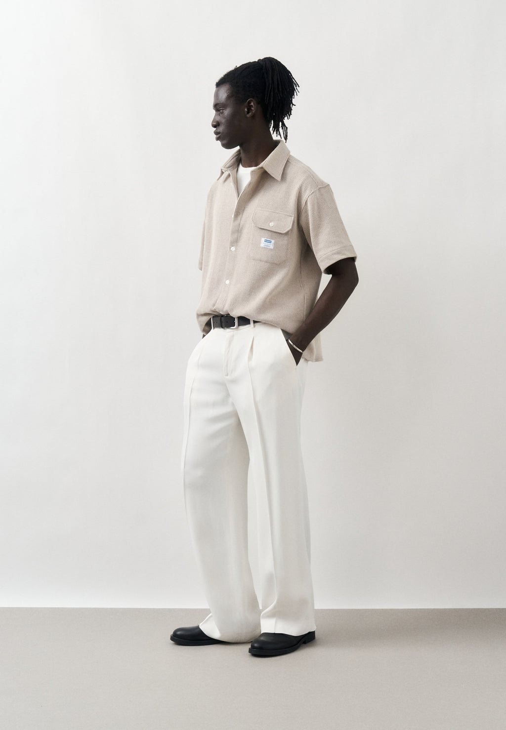 EBAFFINO - Shirt - open white