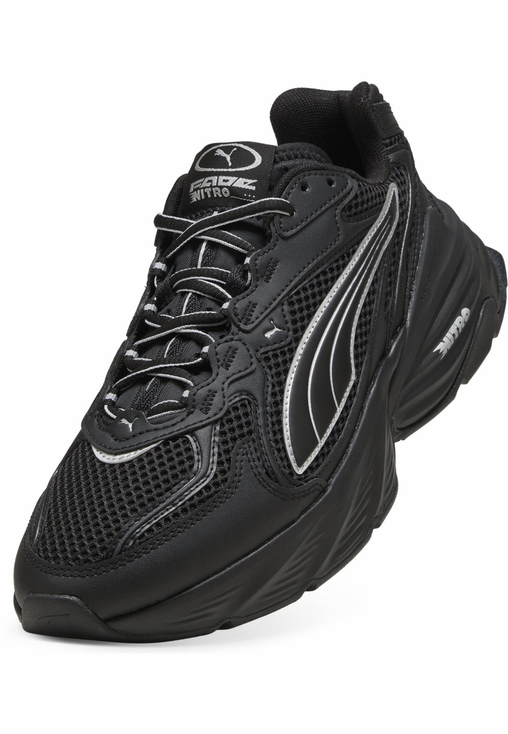 FADE NITRO  - Trainers - puma black/puma silver