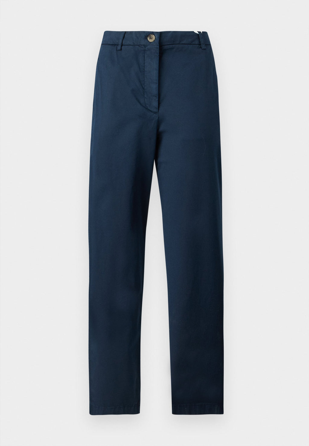 YIKANMIŞ DAR DÜZ PAÇA CHINO PANTOLON - Chino Pantolon - koyu gece mavisi