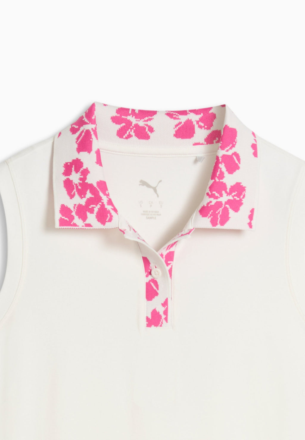 MODALON FLORAL - Polo shirt - warm white/pink opal
