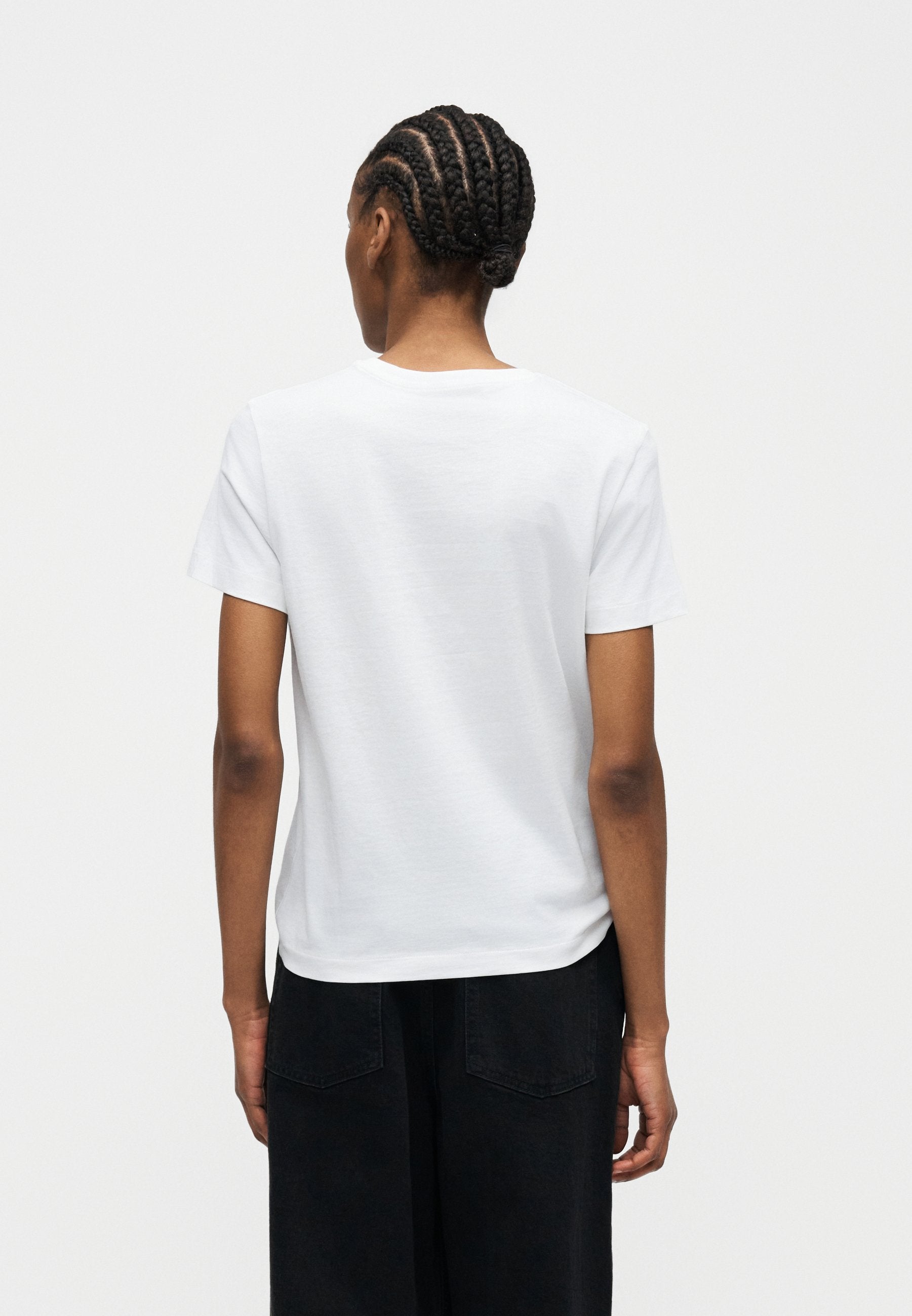 MONOLOGO TEE 2 PACK - Basic T-shirt - vanilla custard/white