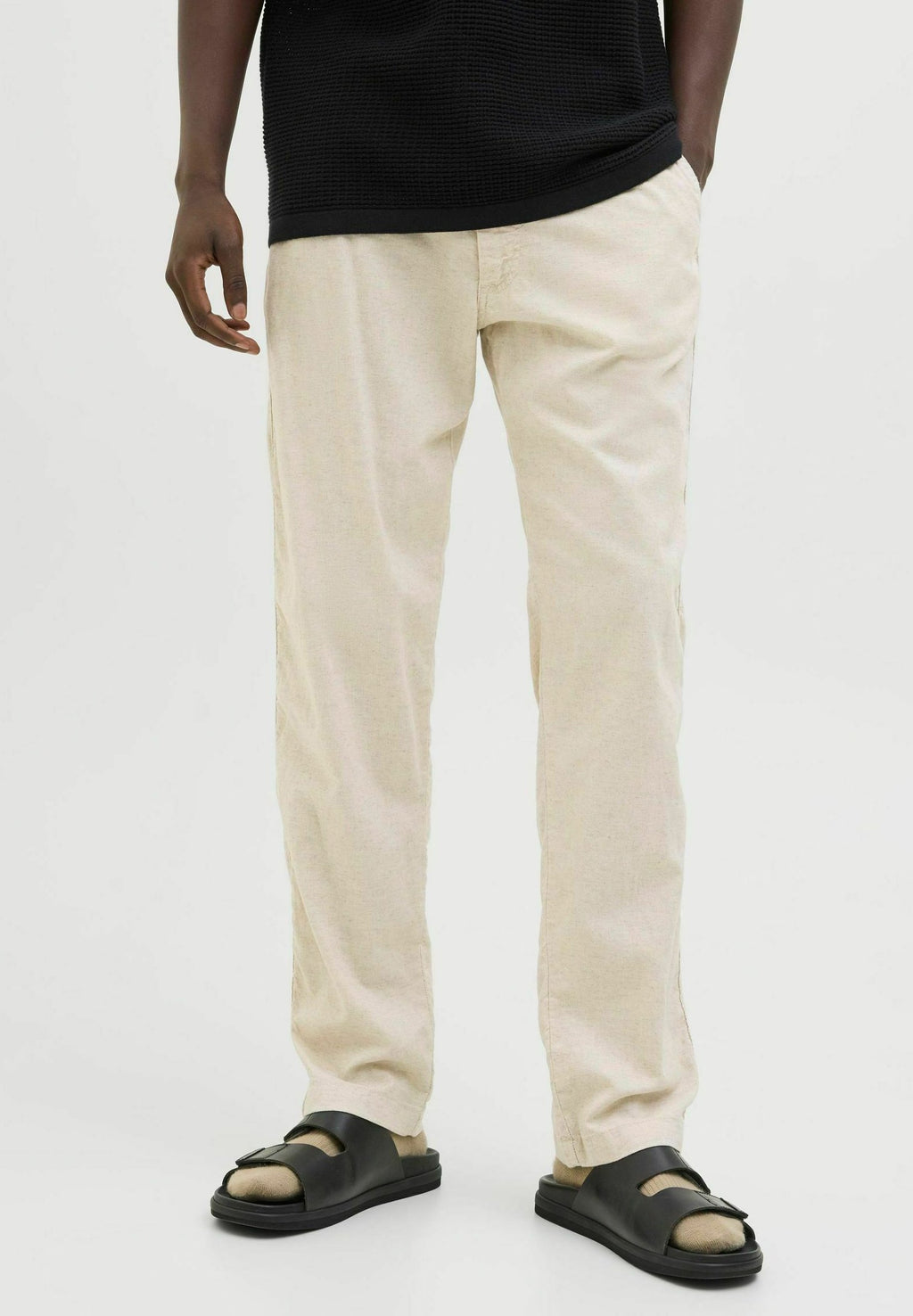 Joggers Relaxed Fit - Trousers - moonbeam