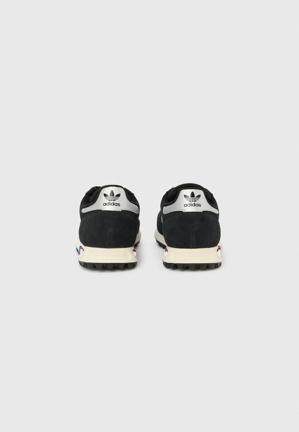 LA TRAINER OG UNISEX - Baskets basses - core black/silver-coloured/off white