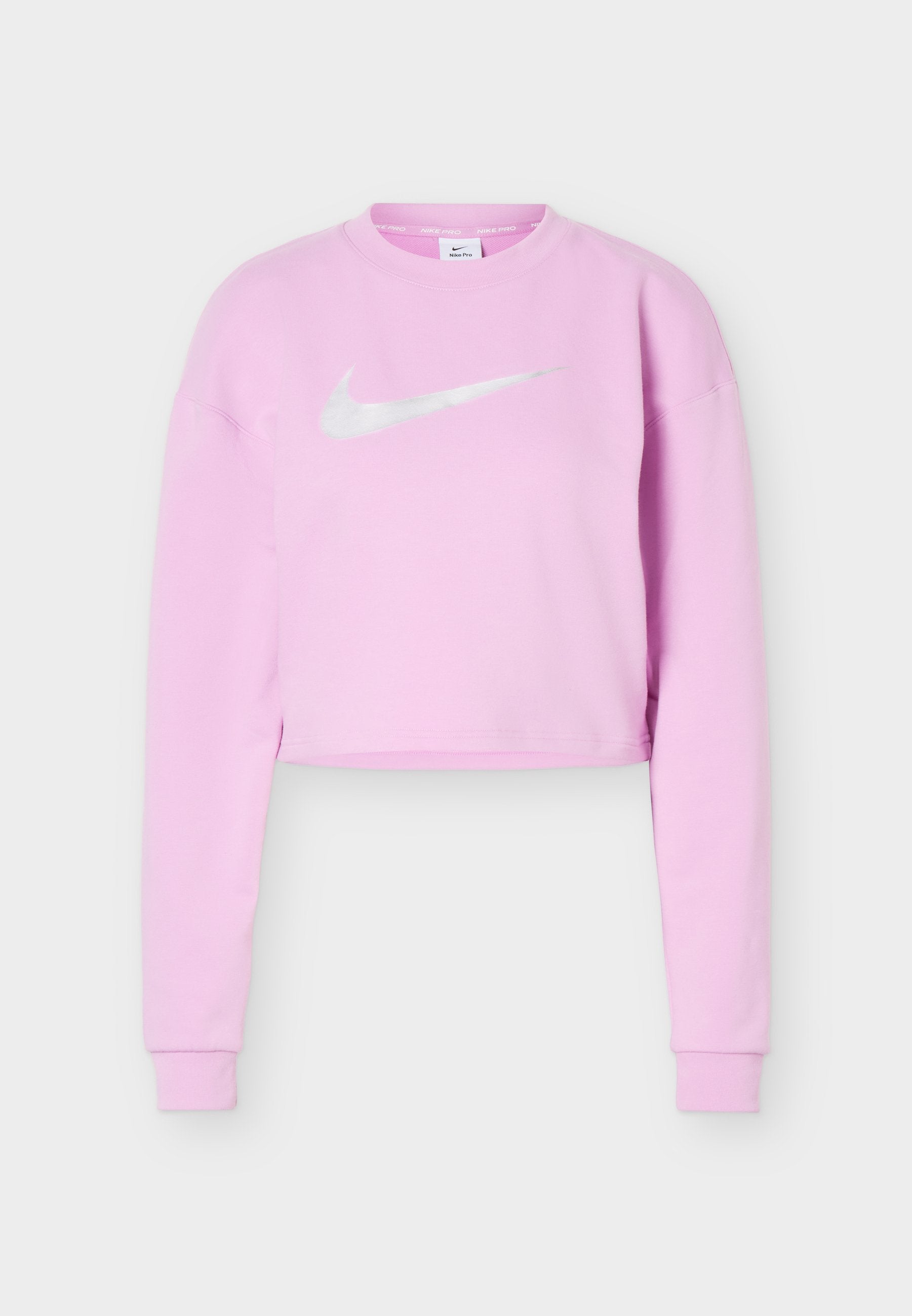 CREW - Sweatshirt - magenta/metallic silver-coloured/white