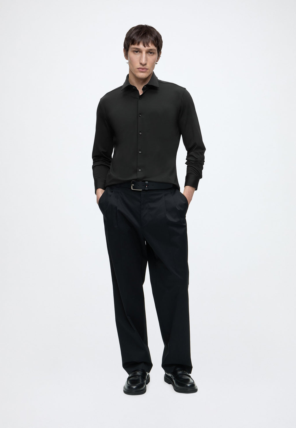 KENNO - Shirt - black