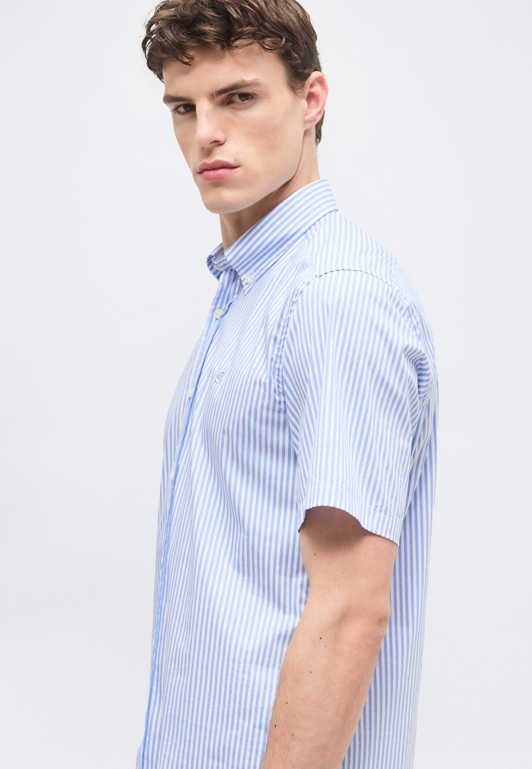 Shirt - light pastel blue