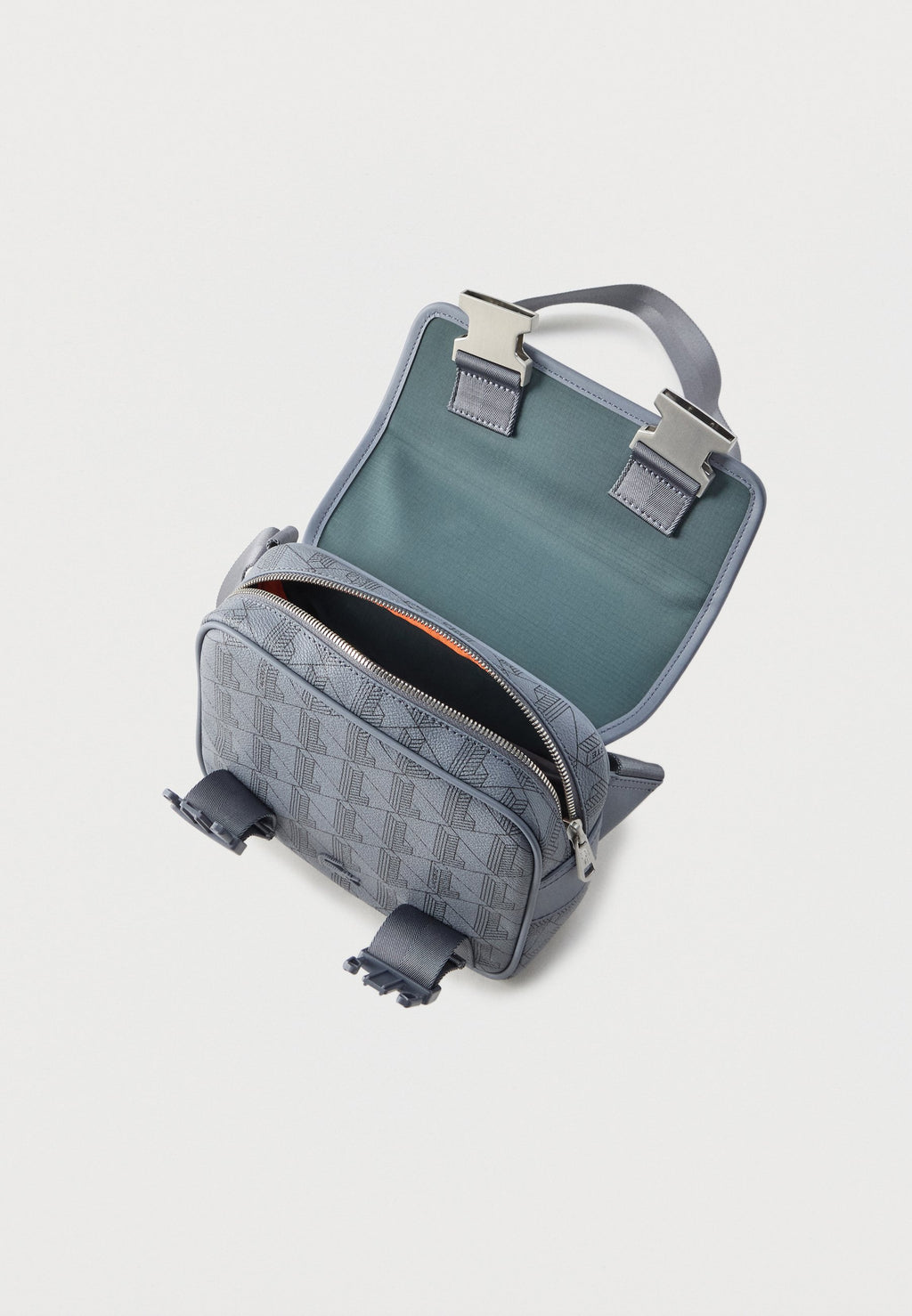 MESSENGER BAG - Cross body bag - folkstone gray abime